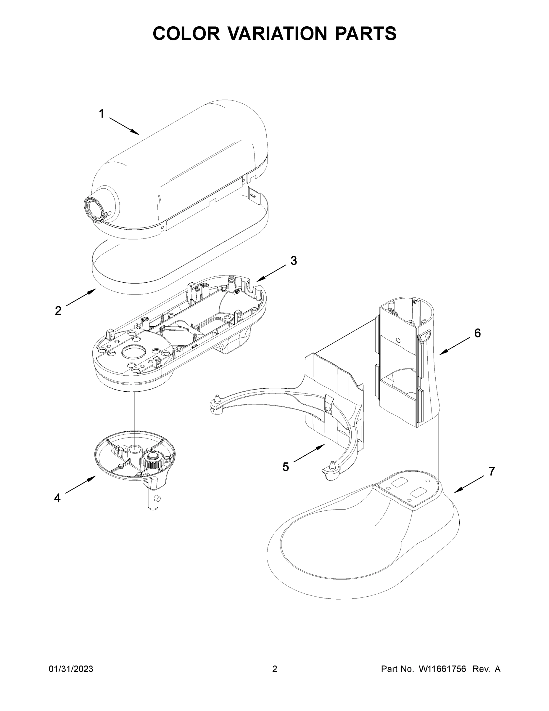 02 - COLOR VARIATION PARTS