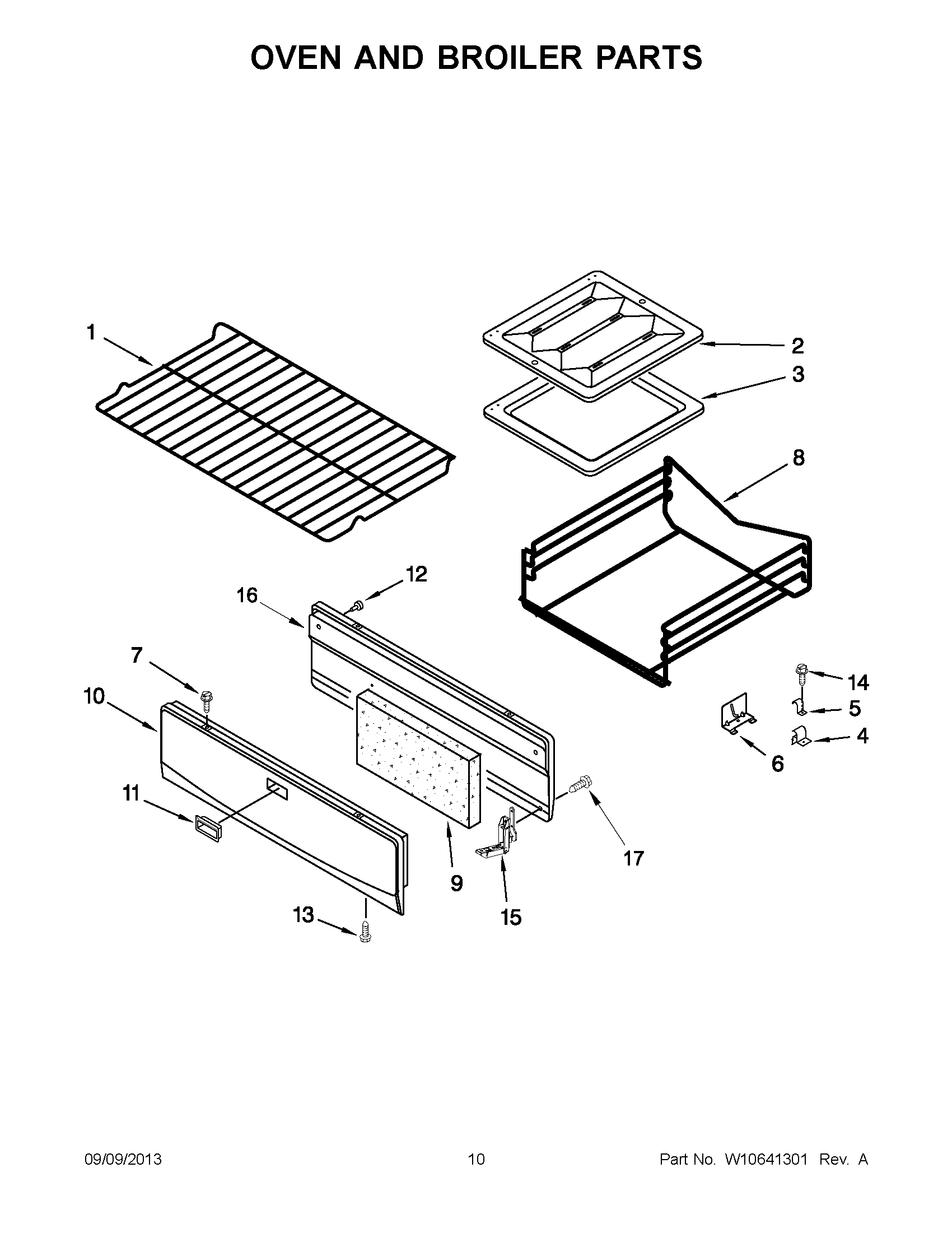 06 - OVEN AND BROILER PARTS