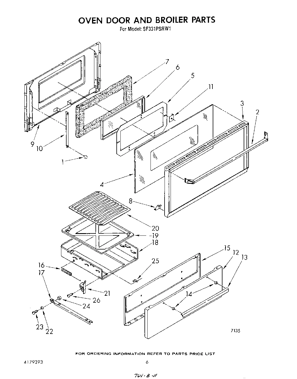 05 - OVEN DOOR AND BROILER