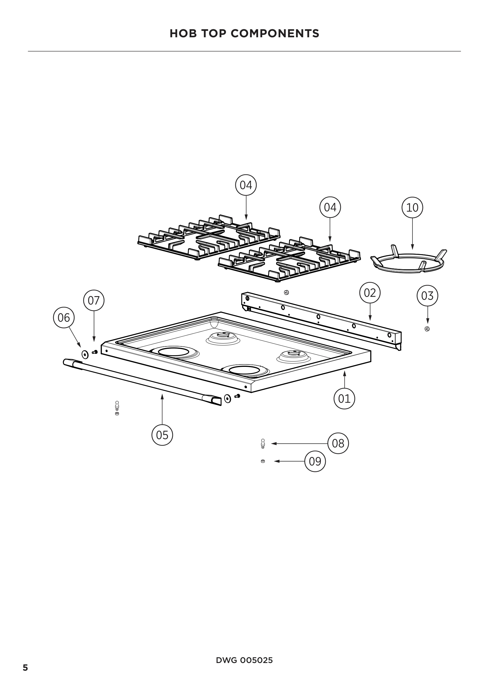 HOBTOP COMPONENTS