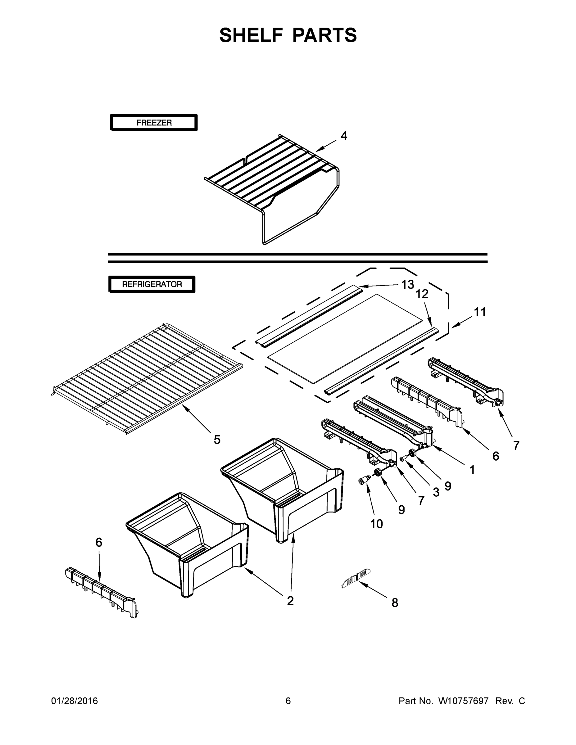 04 - SHELF PARTS