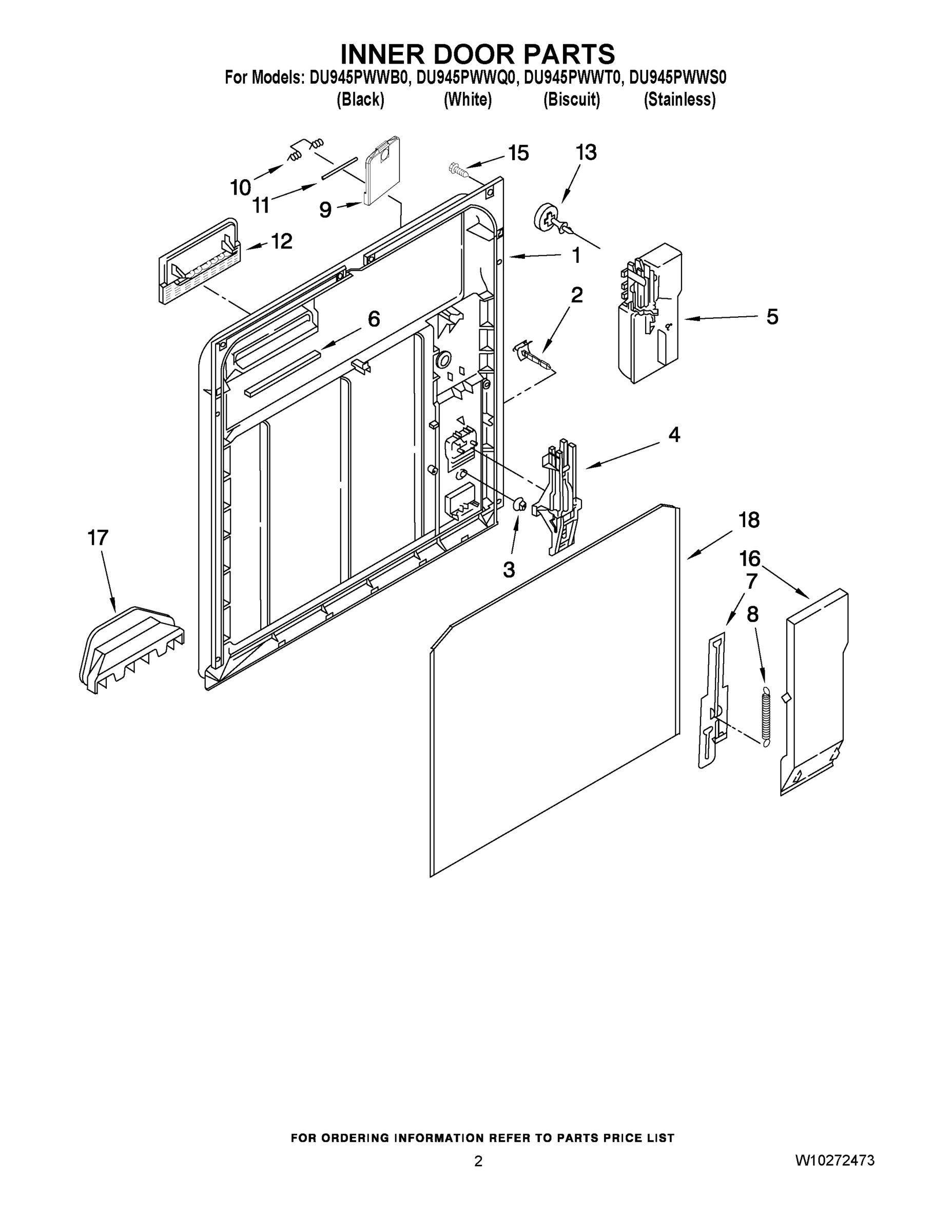 02 - INNER DOOR PARTS