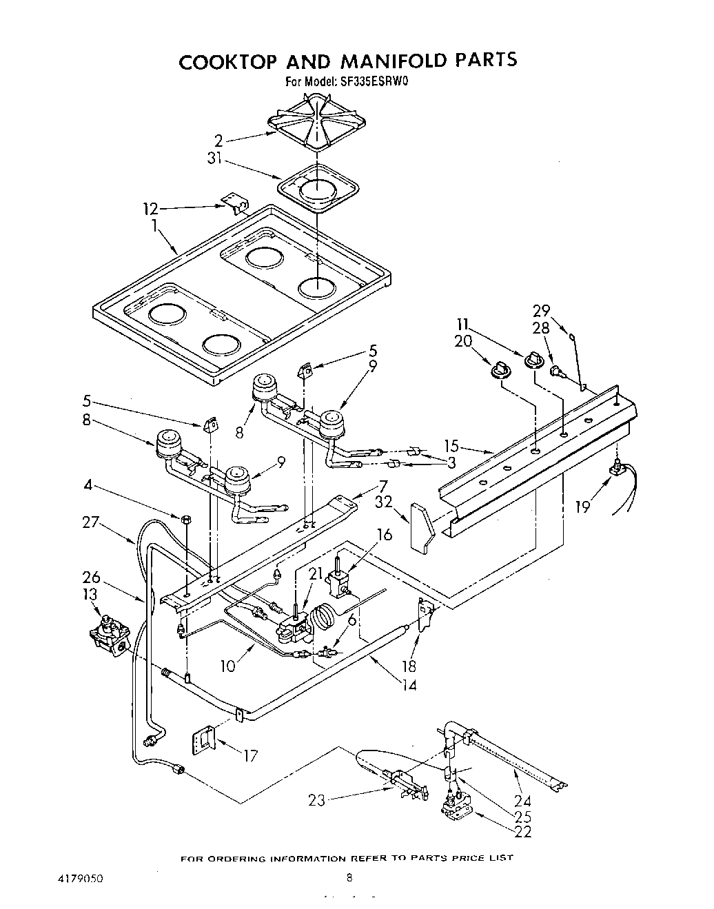 06 - COOK TOP AND MANIFOLD , LITERATURE