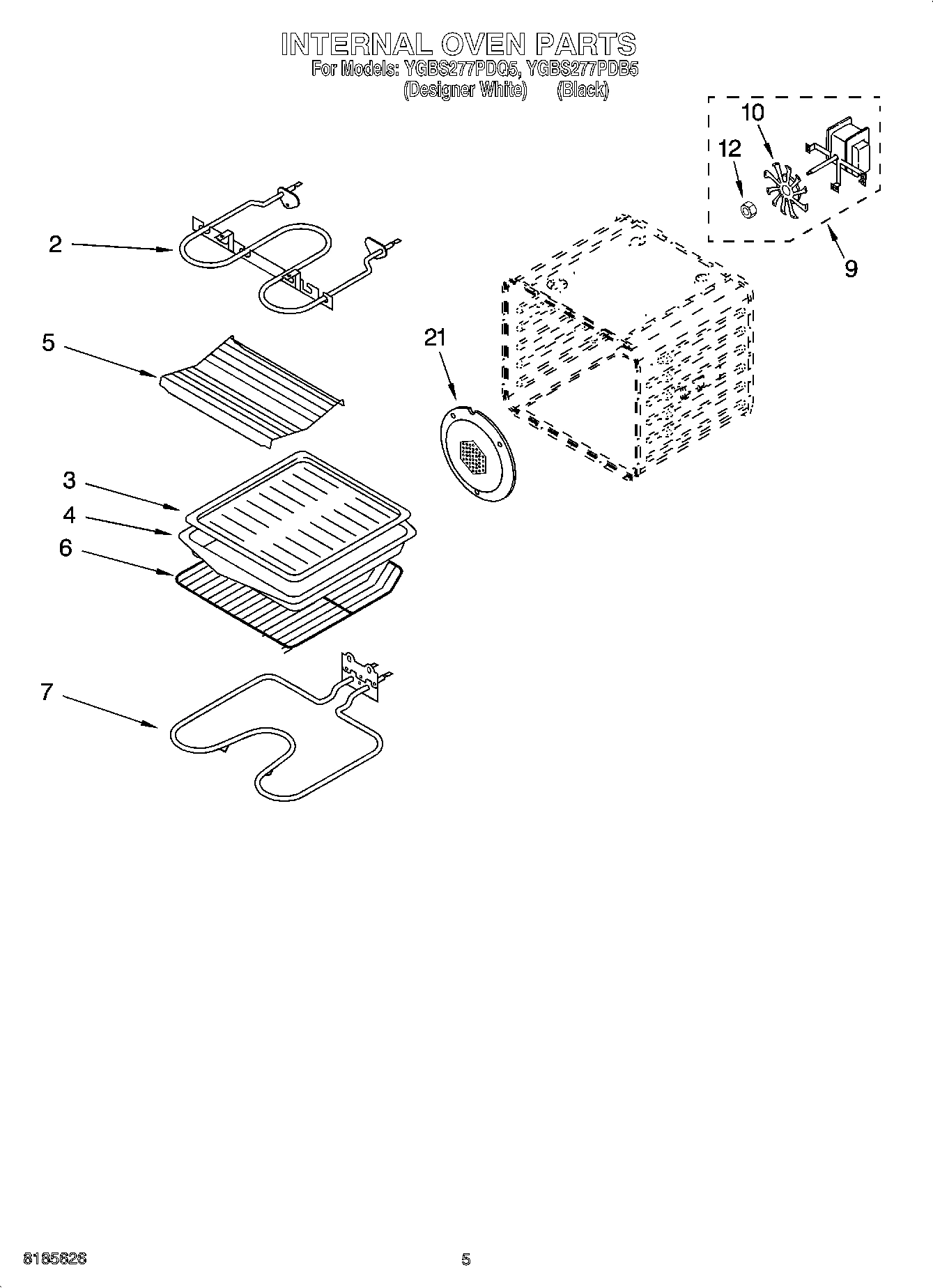04 - INTERNAL OVEN PARTS