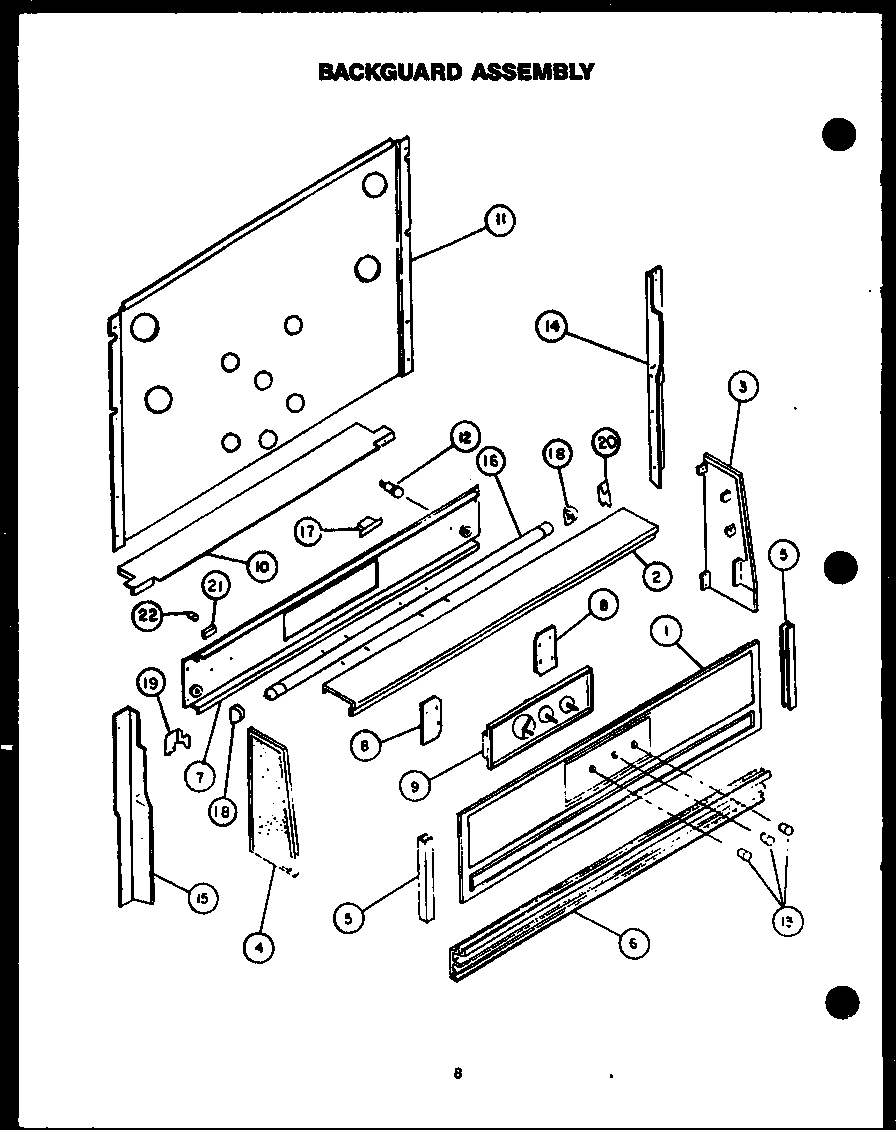01 - BACKGUARD ASSY