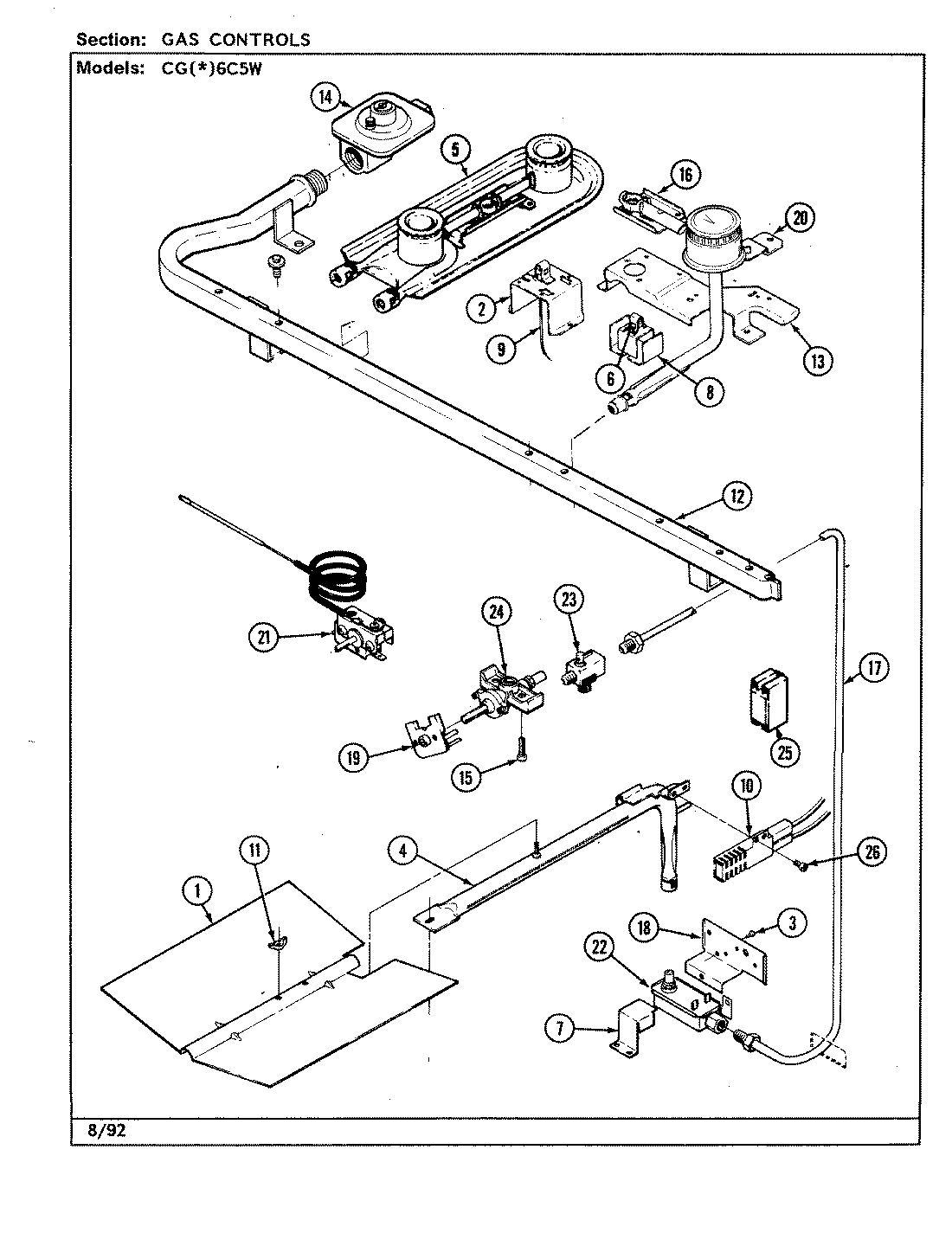 04 - GAS CONTROLS (CGx6C5WK, CGx6C5GWK)