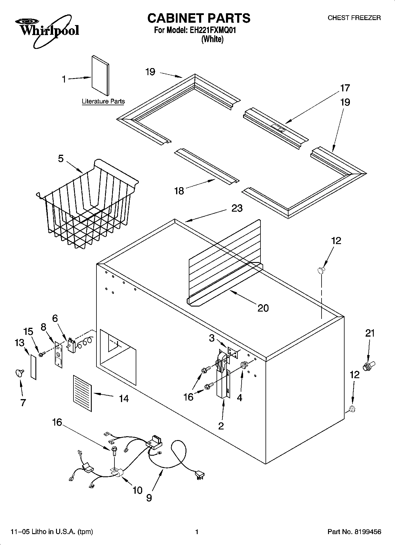 01 - CABINET PARTS