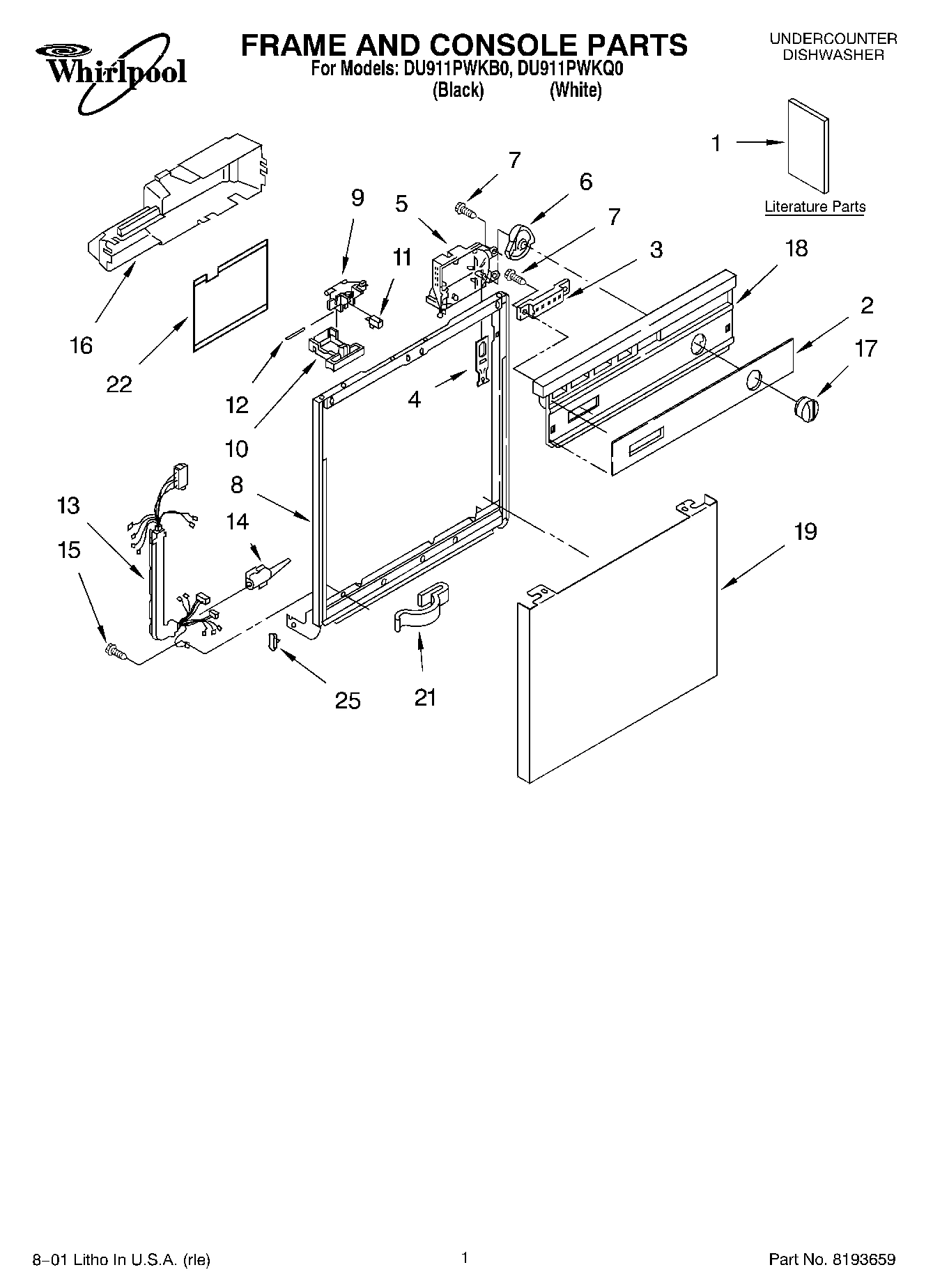 01 - FRAME & CONSOLE, LITERATURE