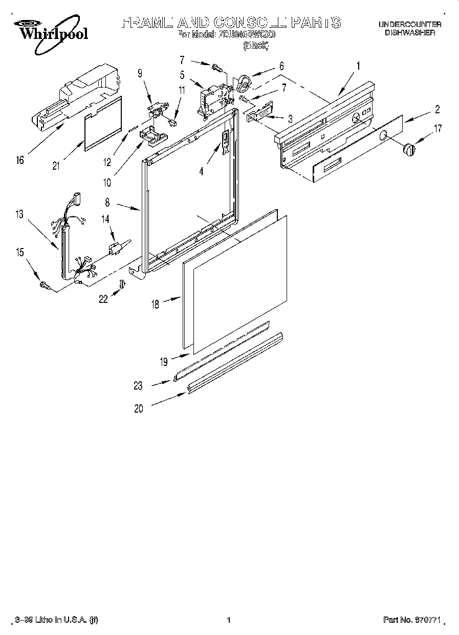 01 - FRAME AND CONSOLE