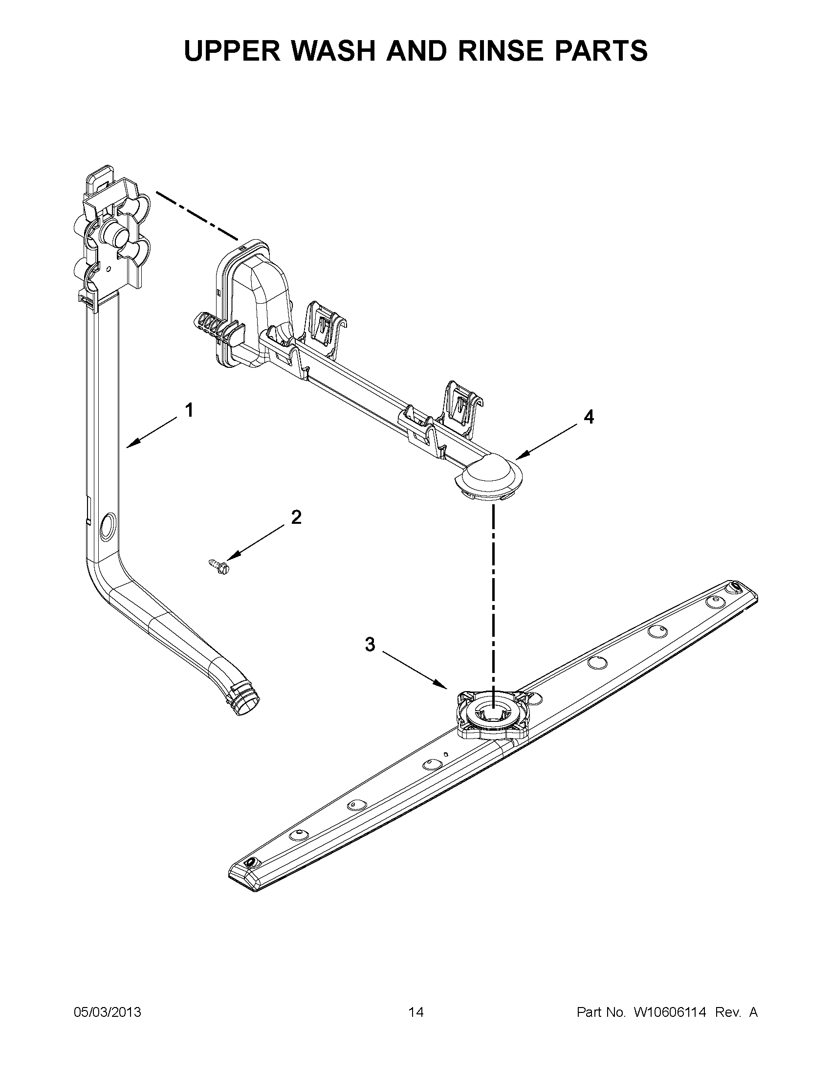 07 - UPPER WASH AND RINSE PARTS