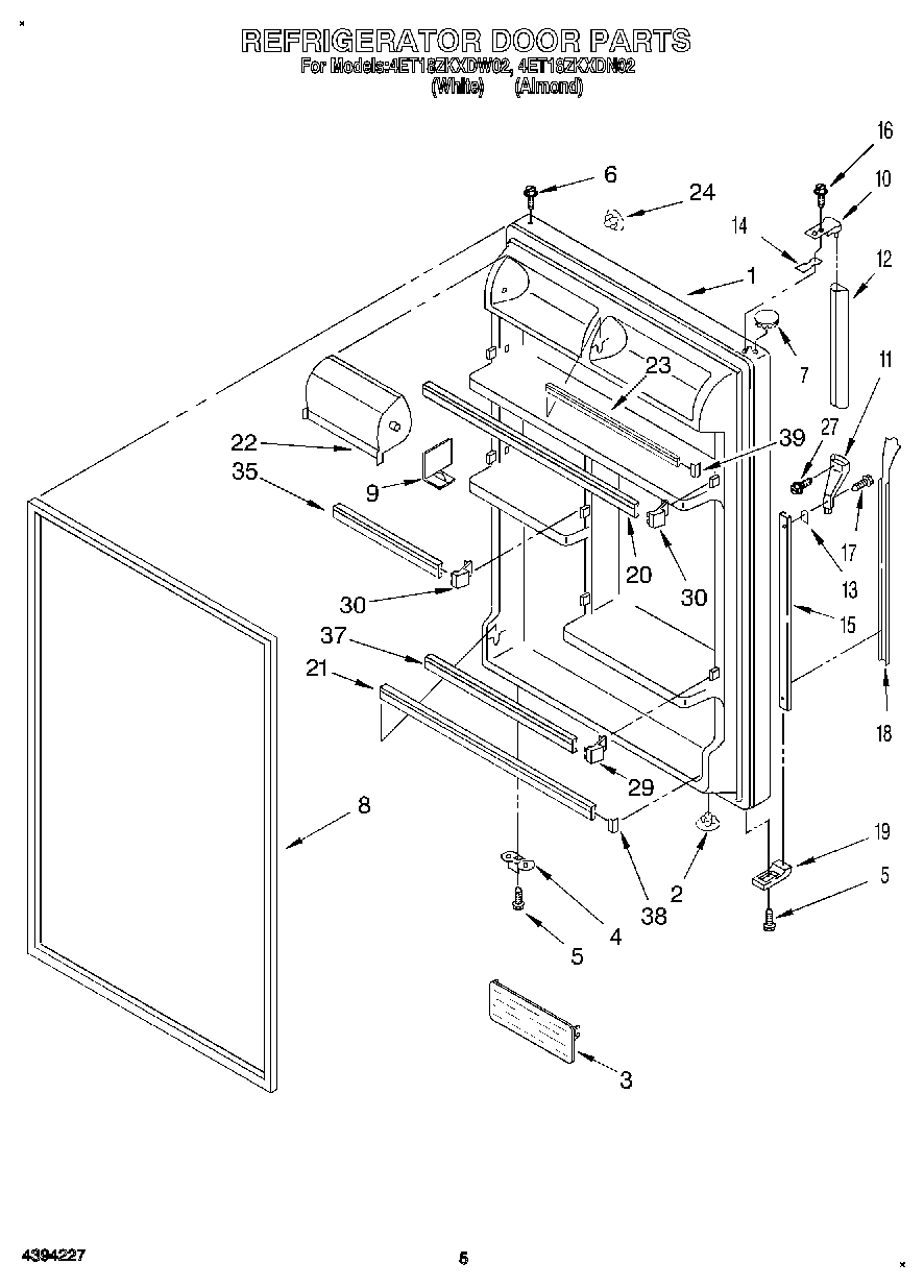 04 - REFRIGERATOR DOOR