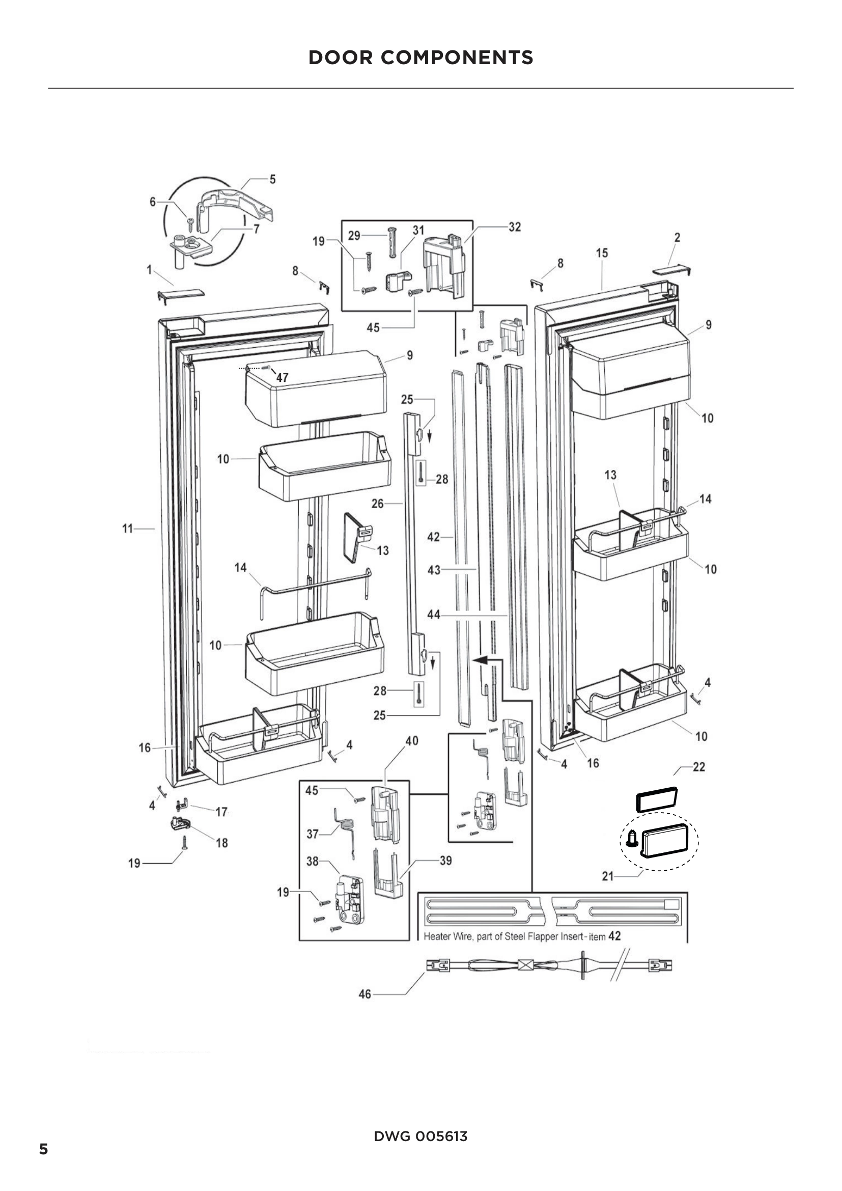 DOOR COMPONENTS