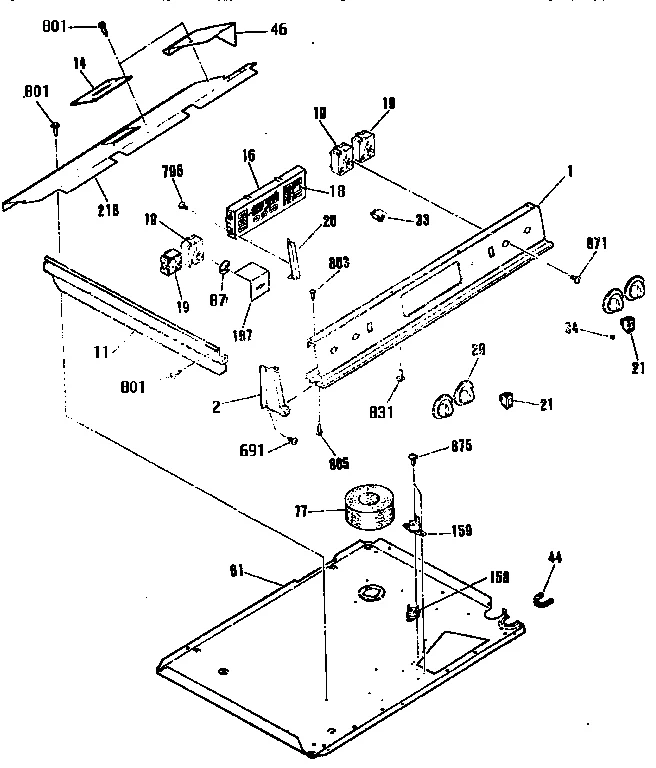 CONTROL PANEL SECTION