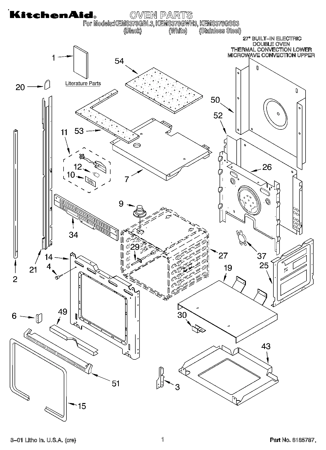 01 - OVEN, LITERATURE