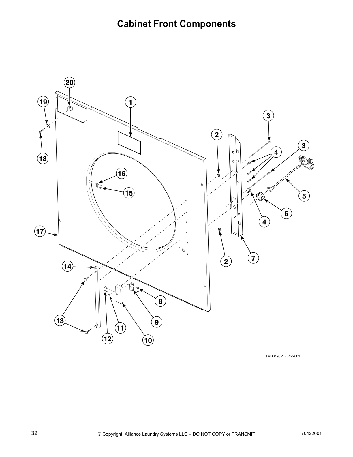 Cabinet Front Components