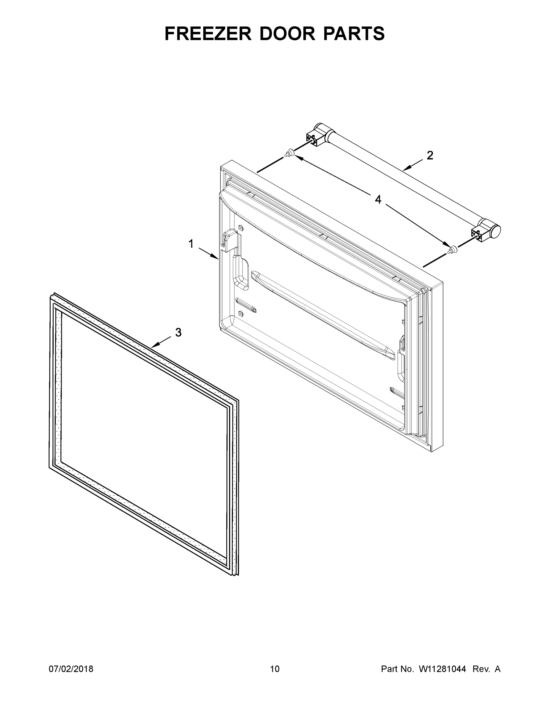 06 - FREEZER DOOR PARTS