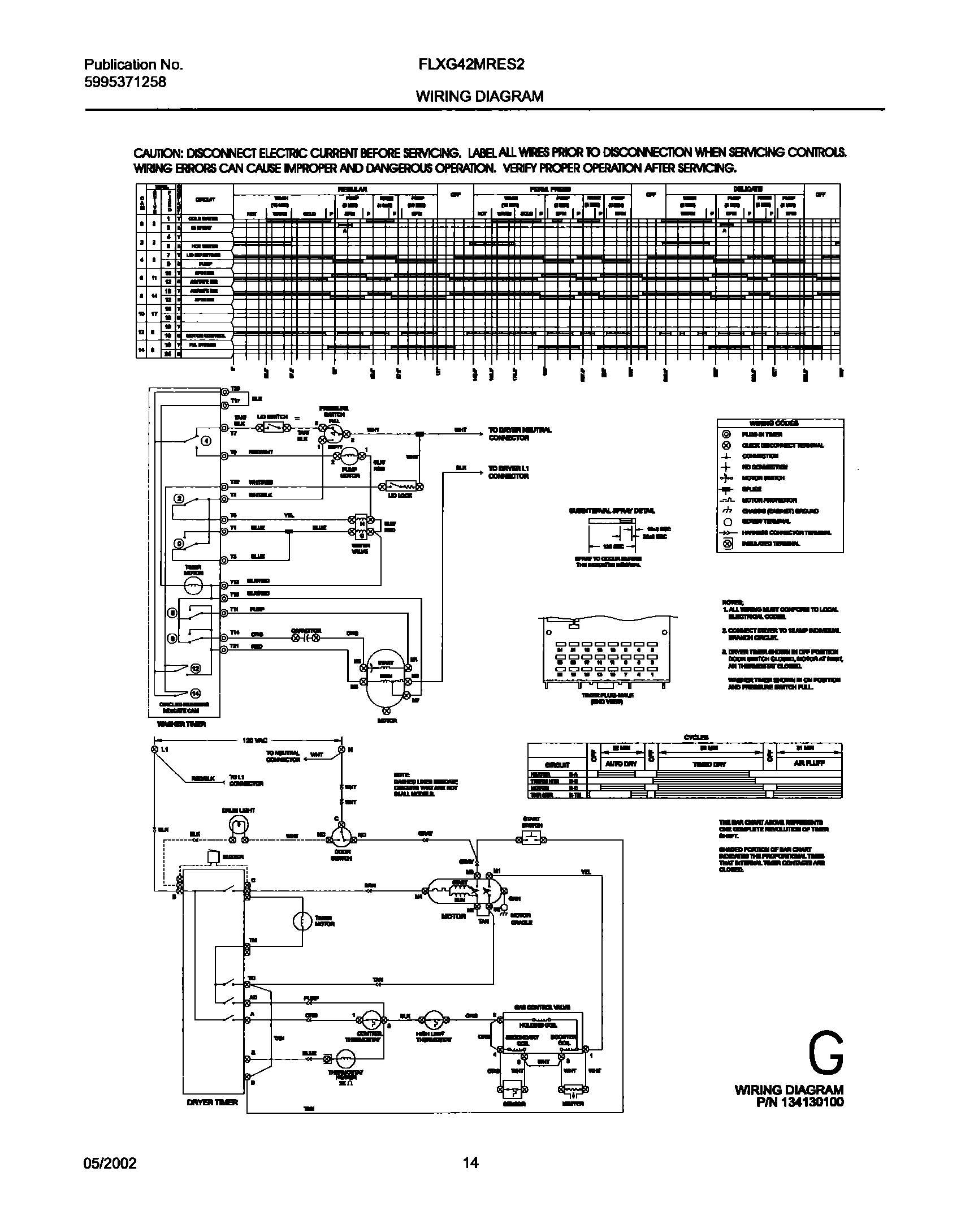 14 - 134130100 WIRING DIAGRAM