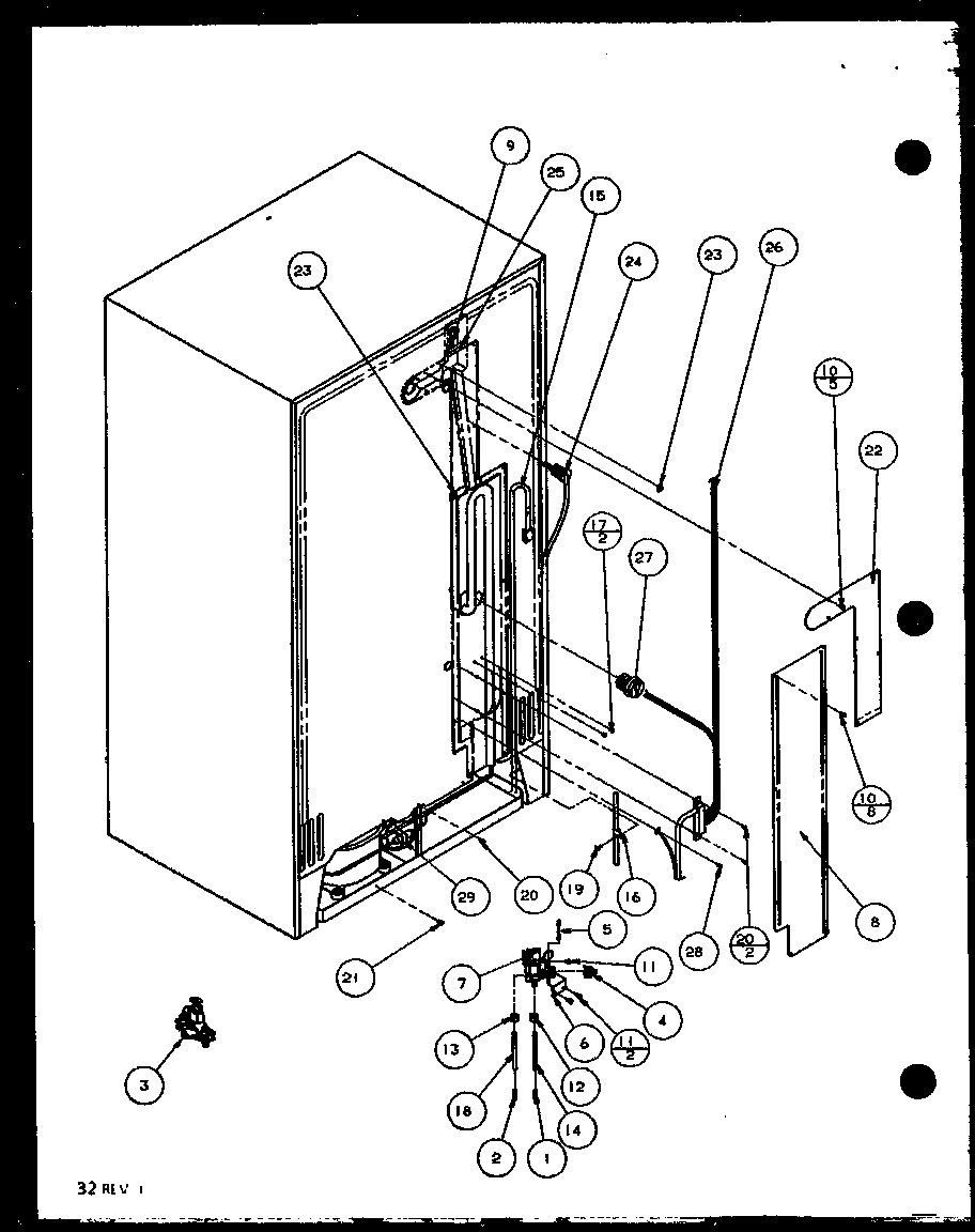 01 - CABINET BACK