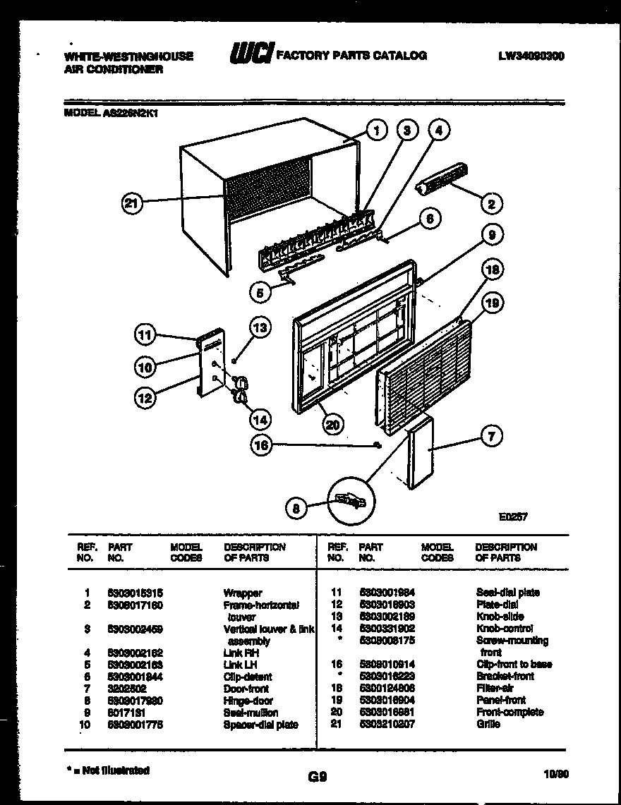 02 - CABINET PARTS