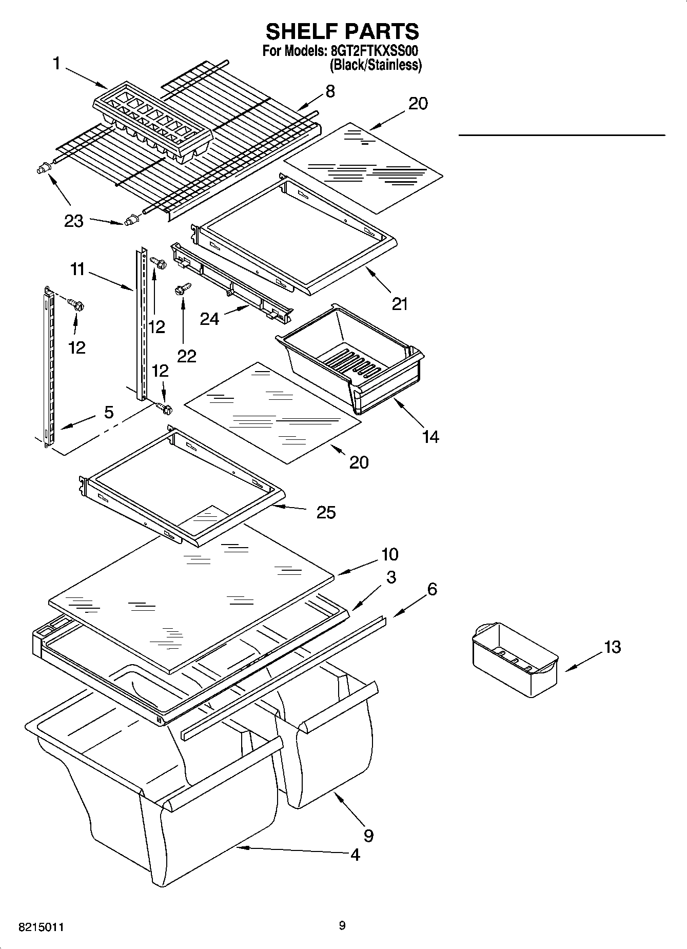 05 - SHELF PARTS, OPTIONAL PARTS