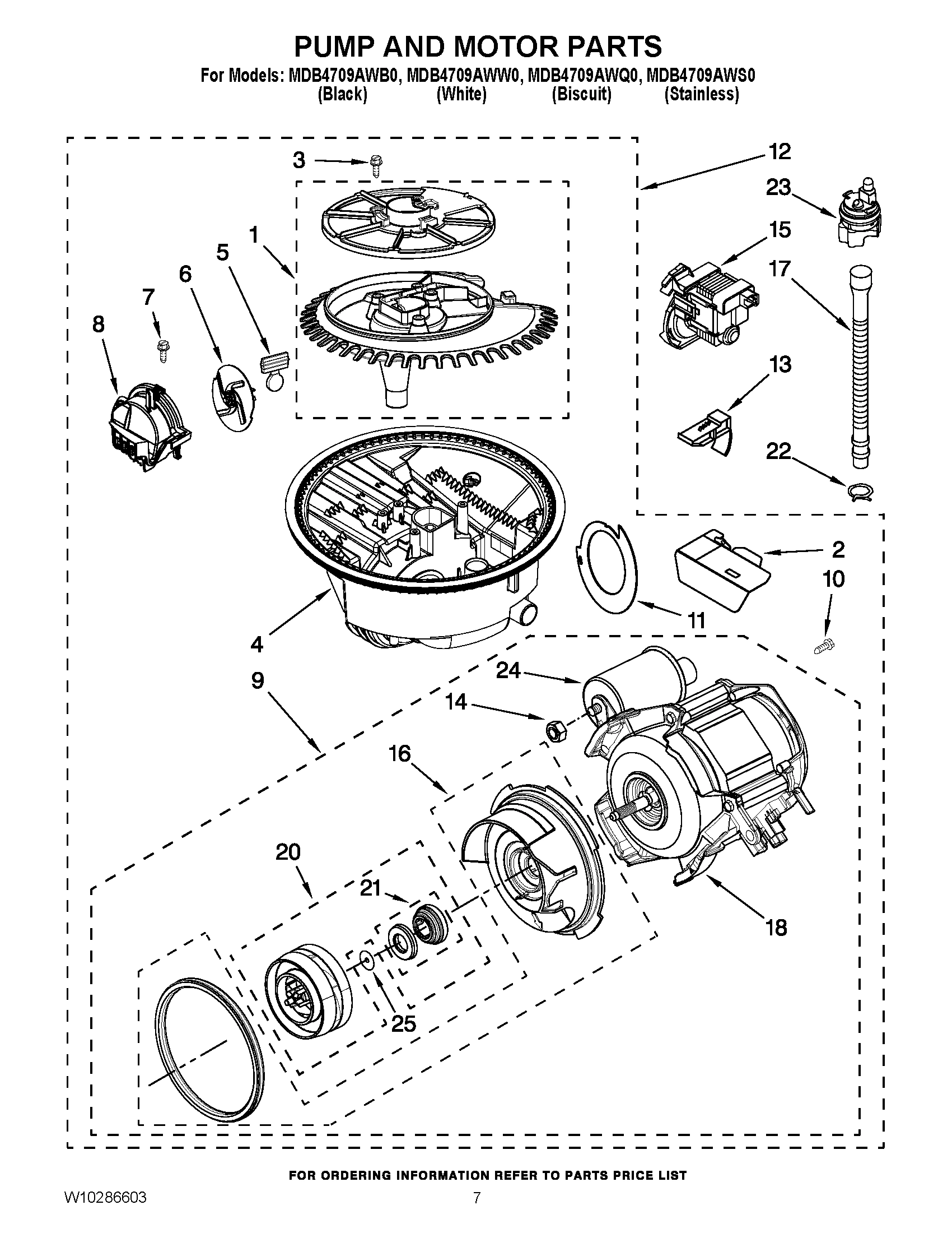06 - PUMP AND MOTOR PARTS