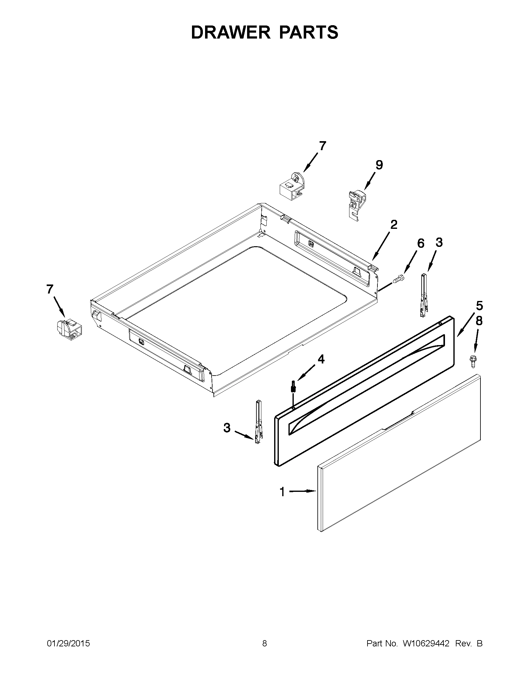 05 - DRAWER PARTS