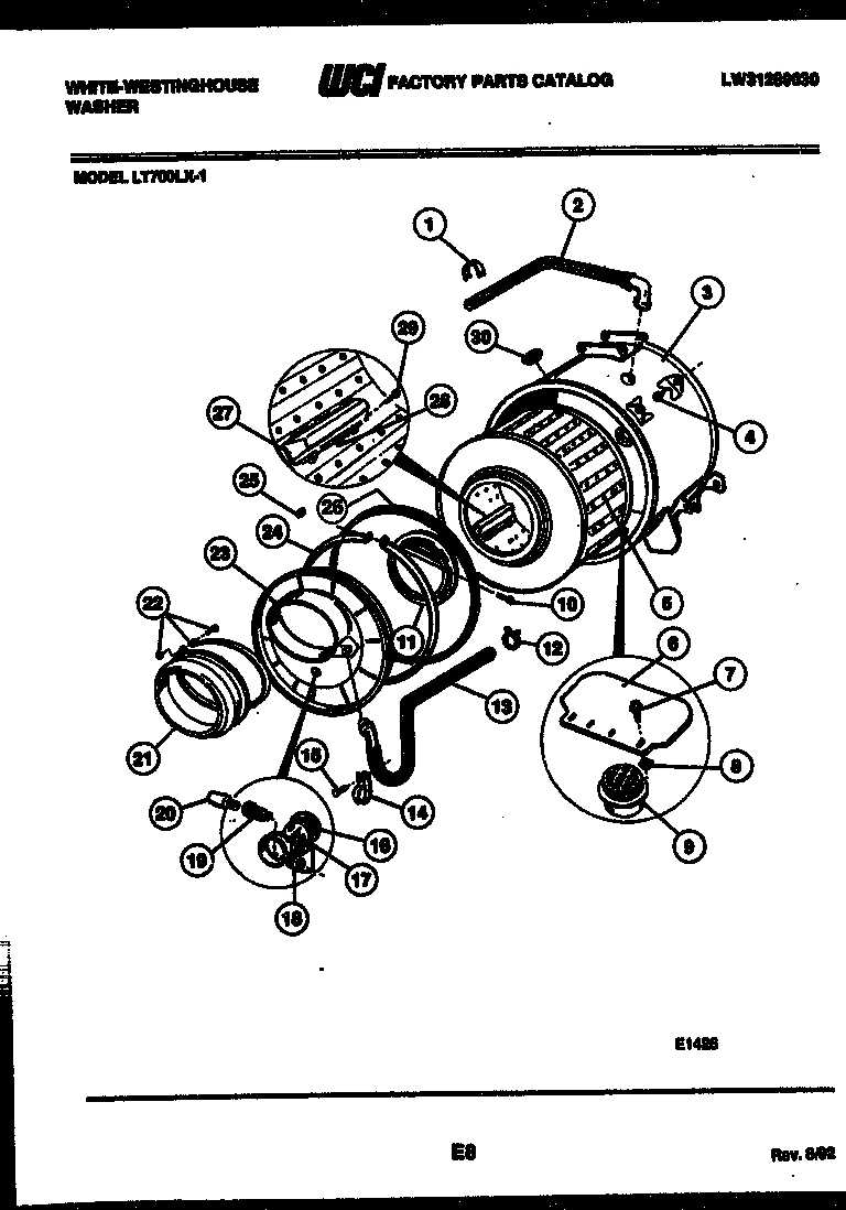 06 - TUB AND COMPONENT PARTS