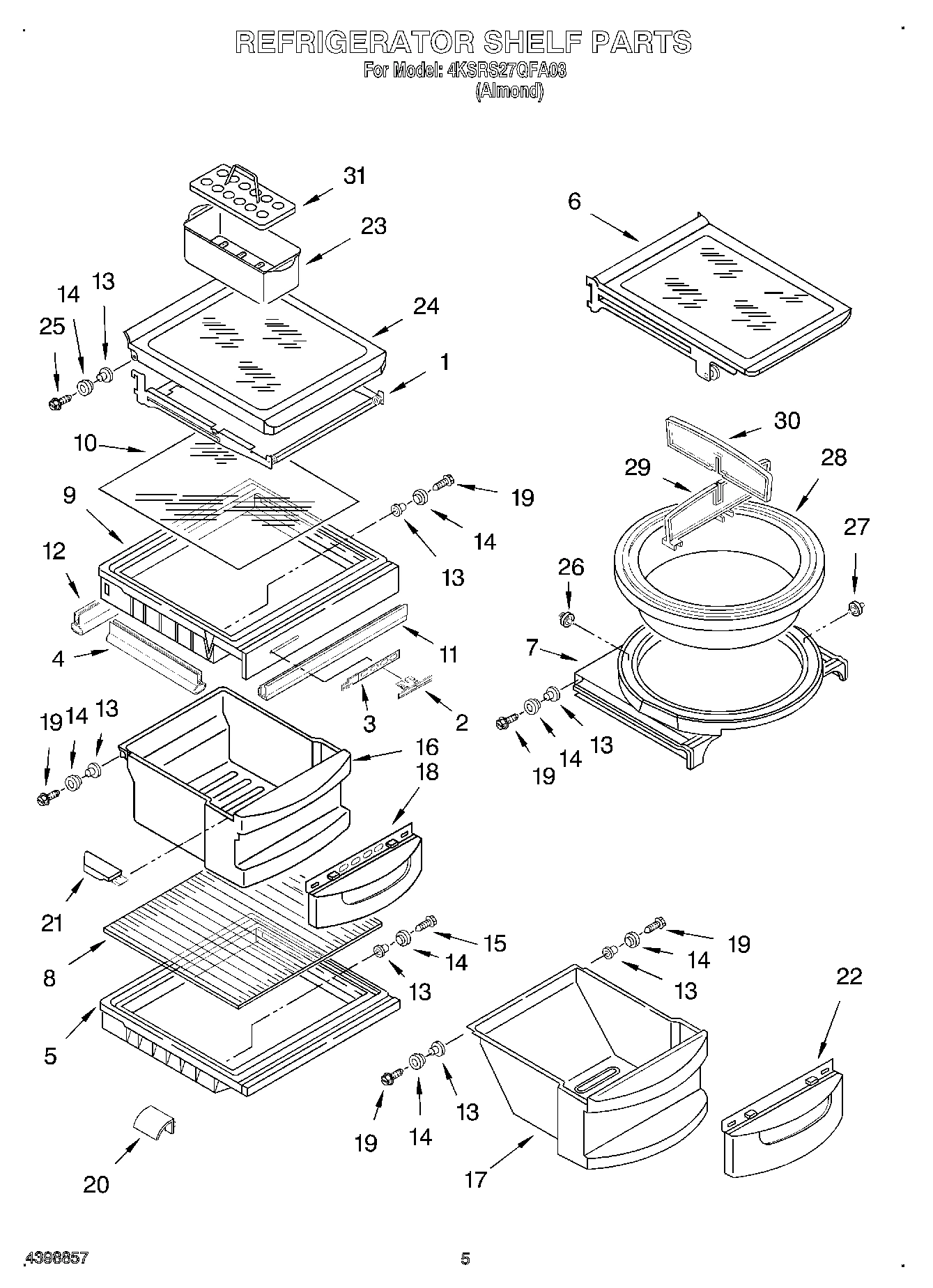 04 - REFRIGERATOR SHELF