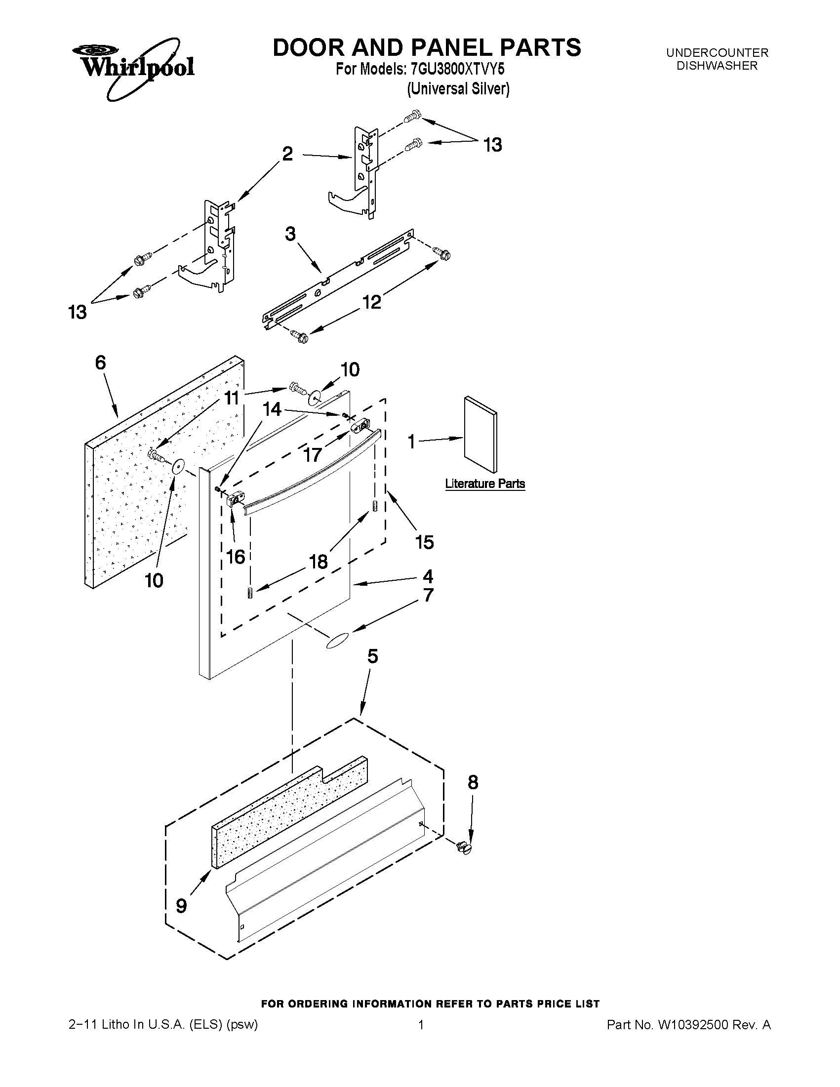 01 - DOOR AND PANEL PARTS