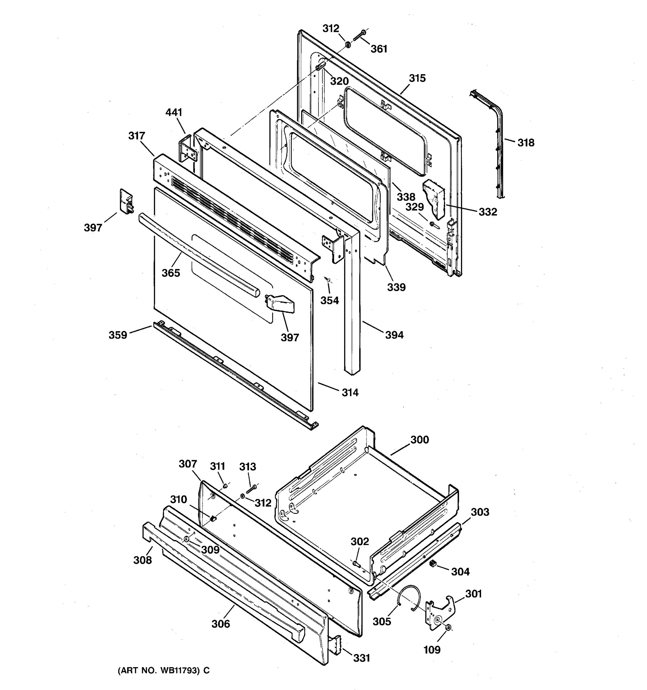 DOOR & DRAWER PARTS