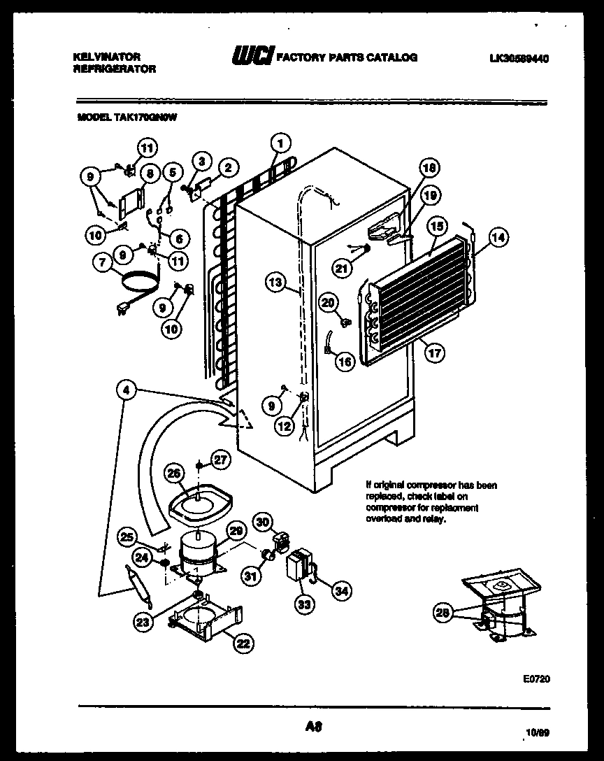 05 - SYSTEM AND AUTOMATIC DEFROST PARTS