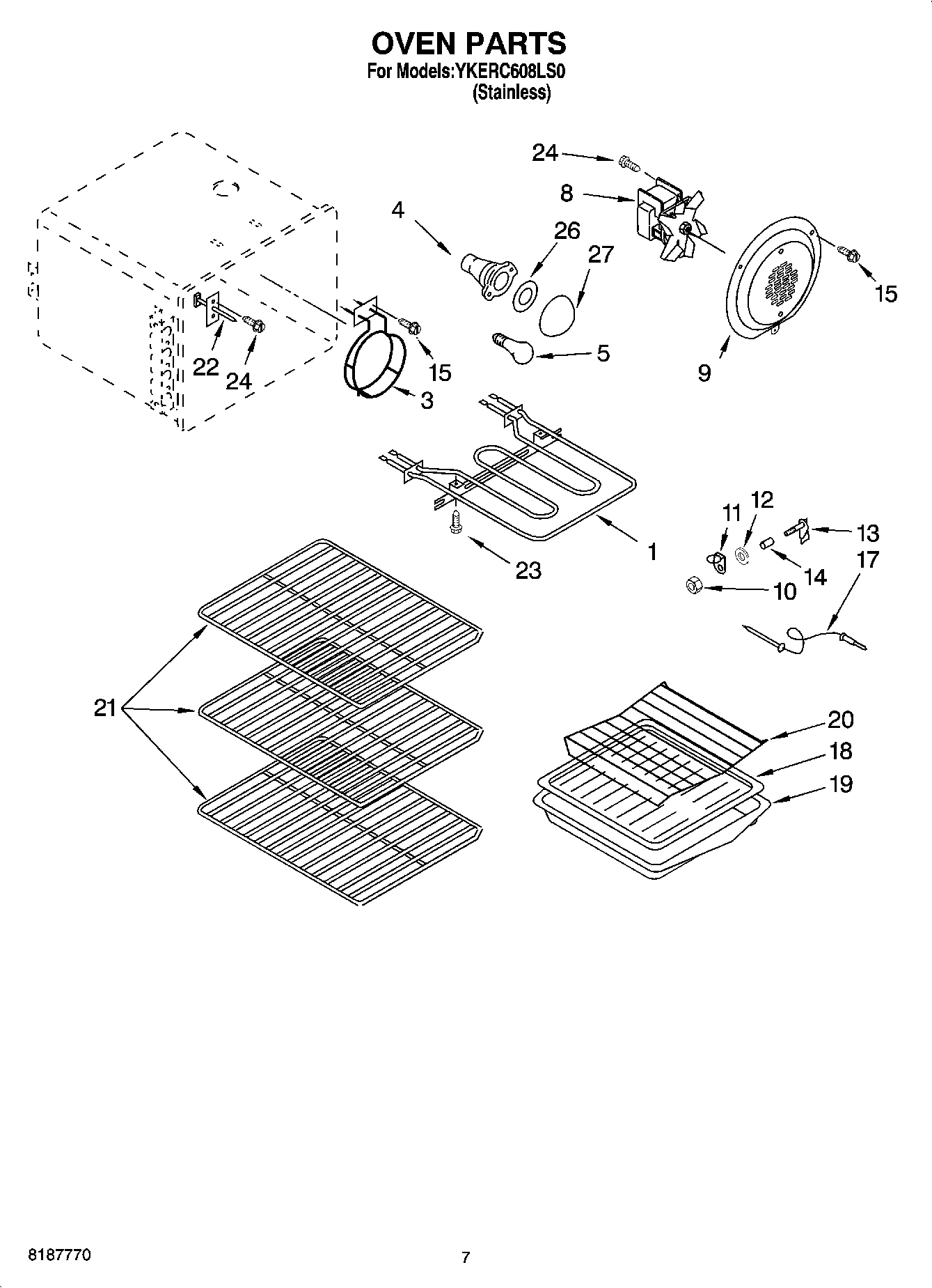 04 - OVEN PARTS