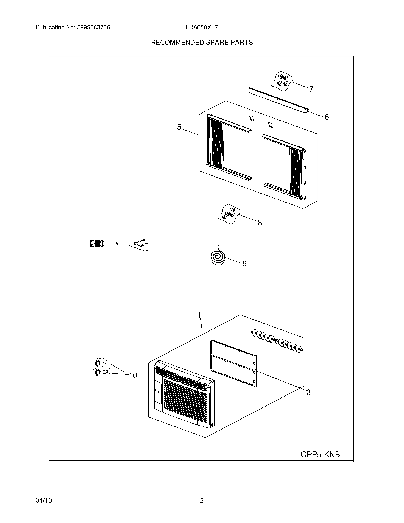 03 - RECOMMENDED SPARE PARTS
