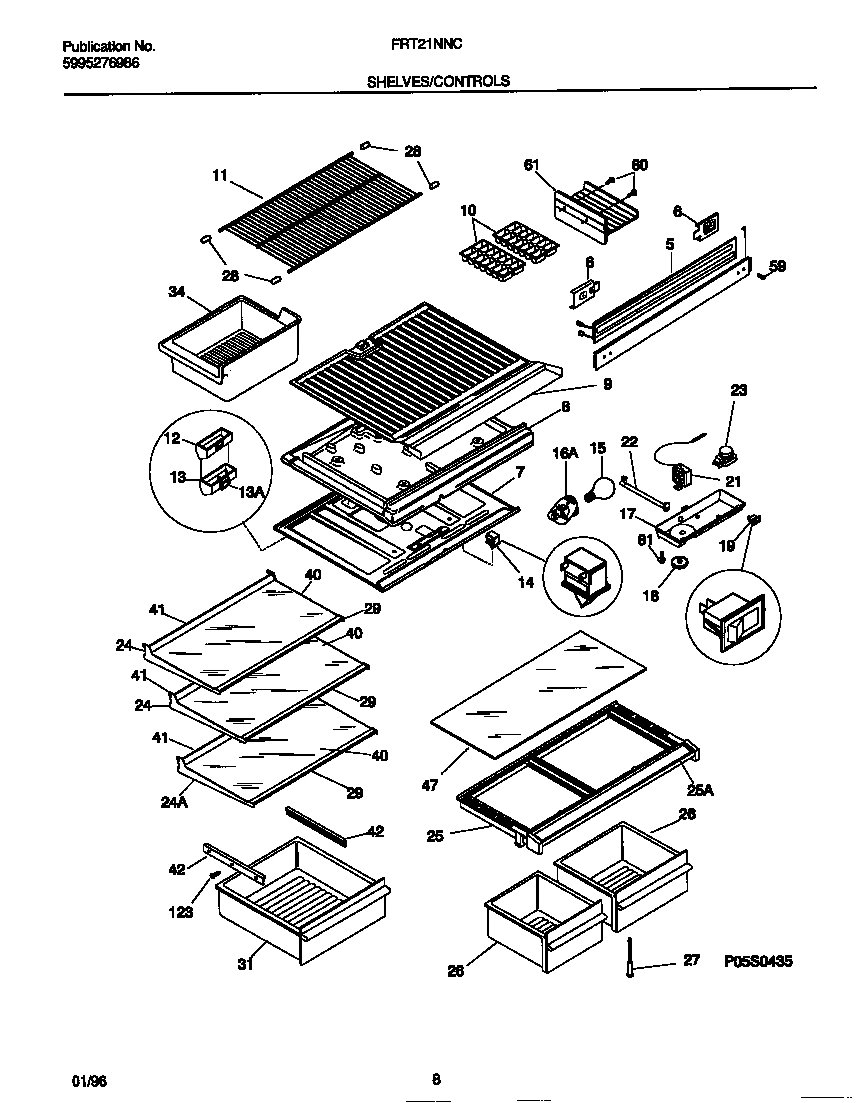 04 - SHELVES/CONTROLS