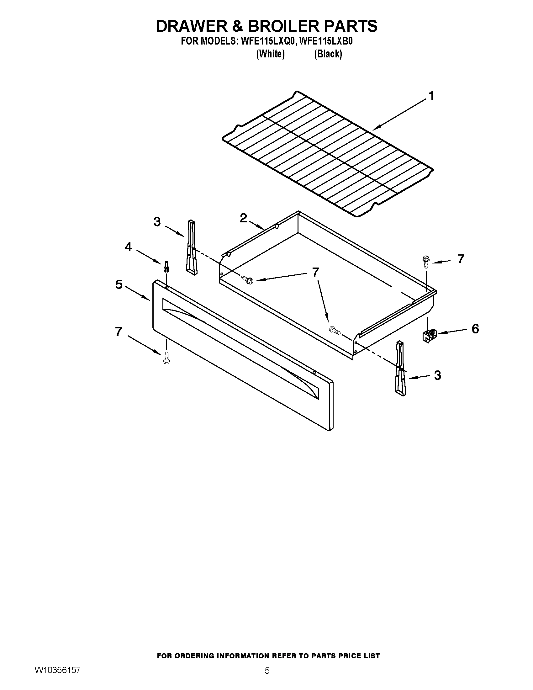 04 - DRAWER & BROILER PARTS