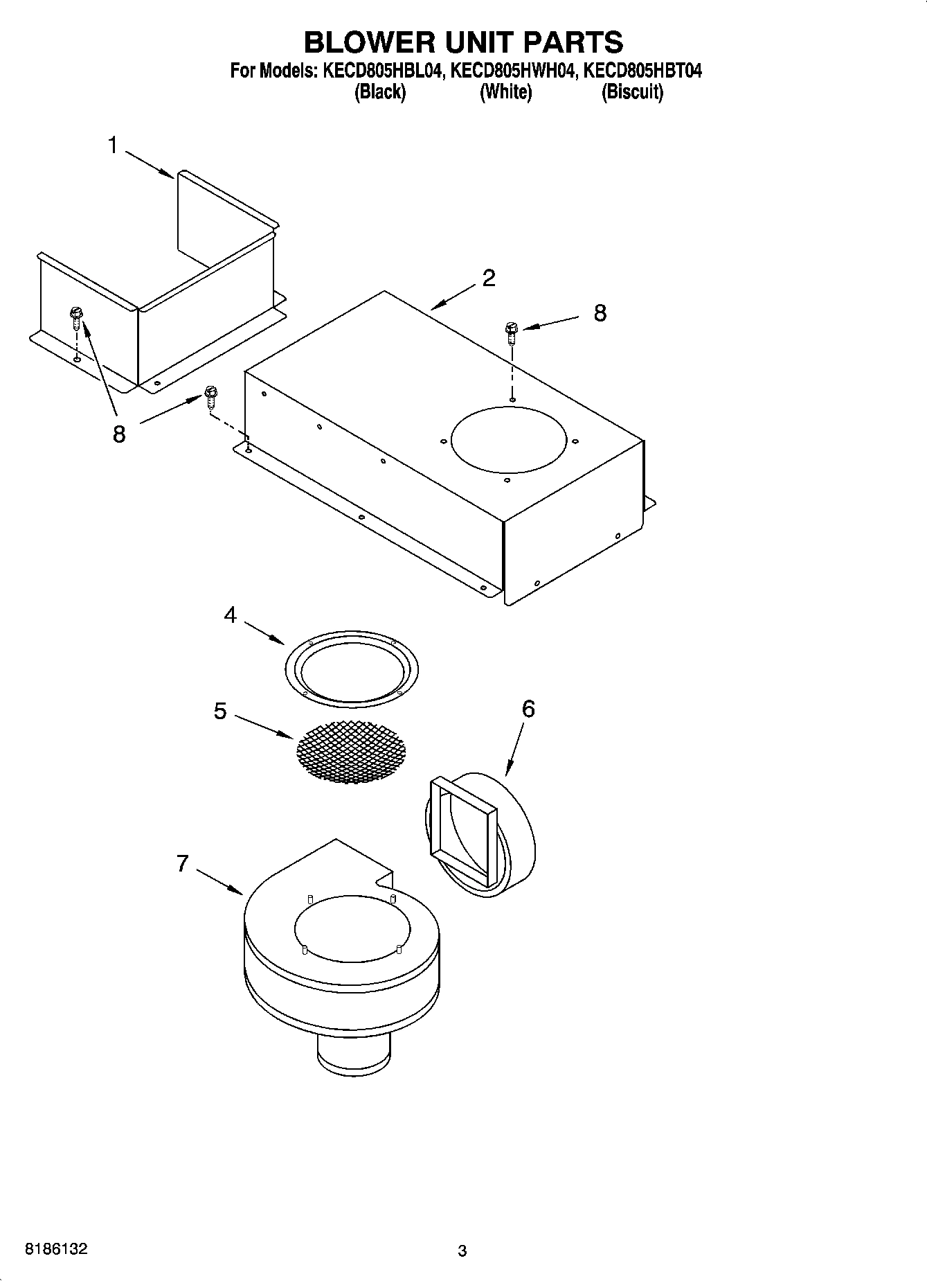 02 - BLOWER UNIT PARTS, MISCELLANEOUS PARTS