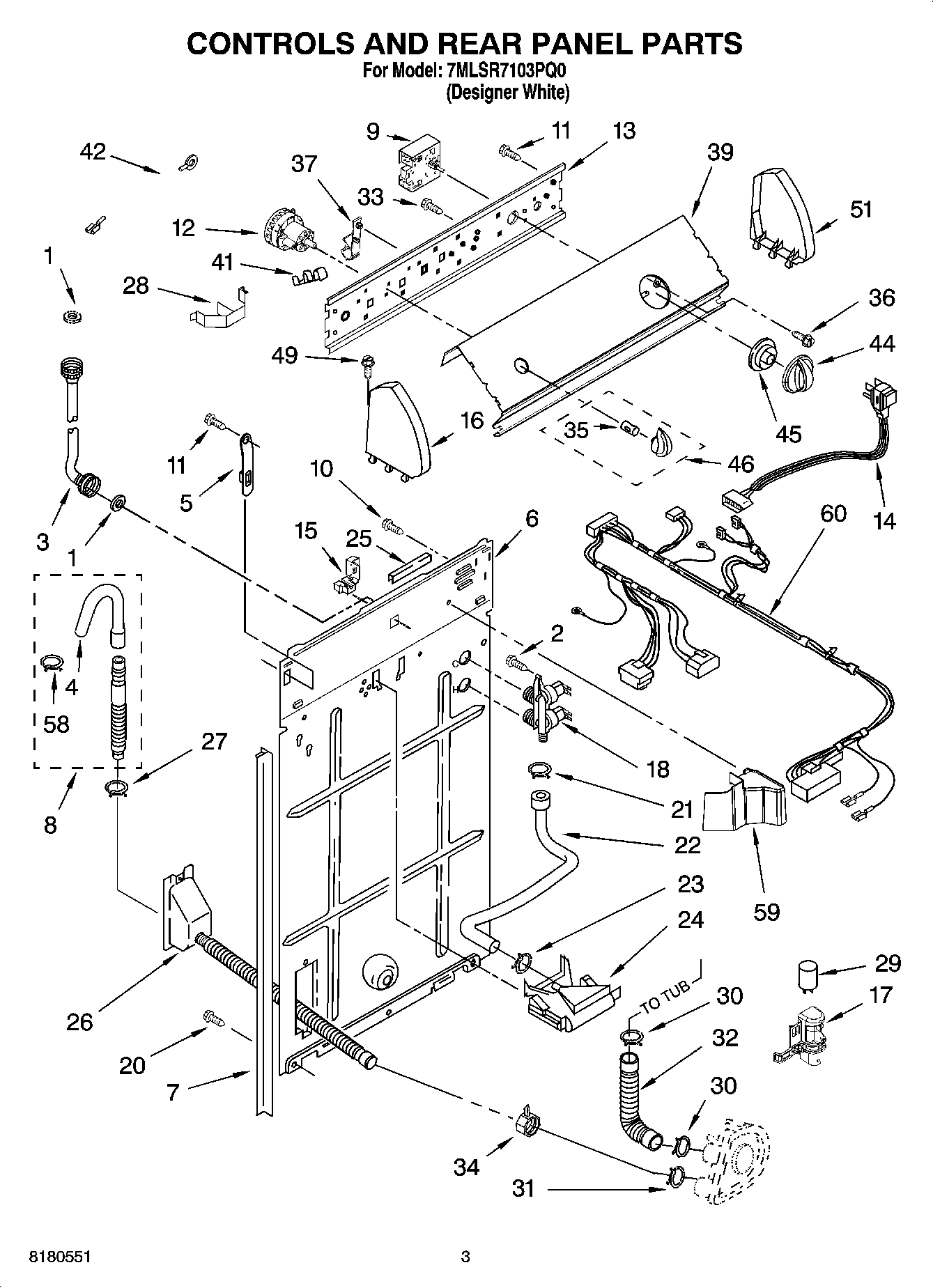 02 - CONTROLS AND REAR PANEL PARTS