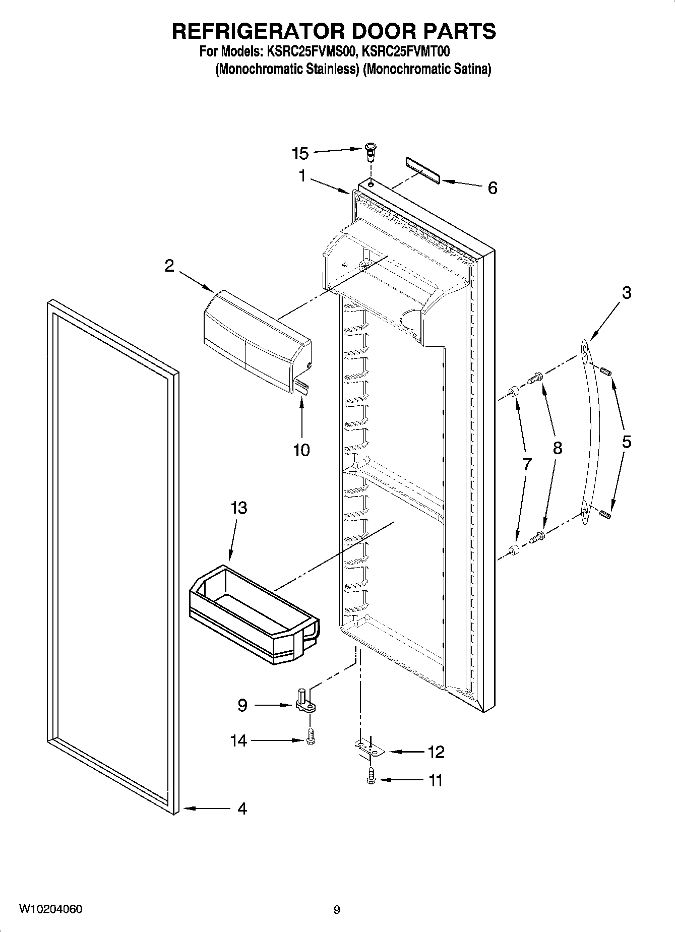 06 - REFRIGERATOR DOOR PARTS