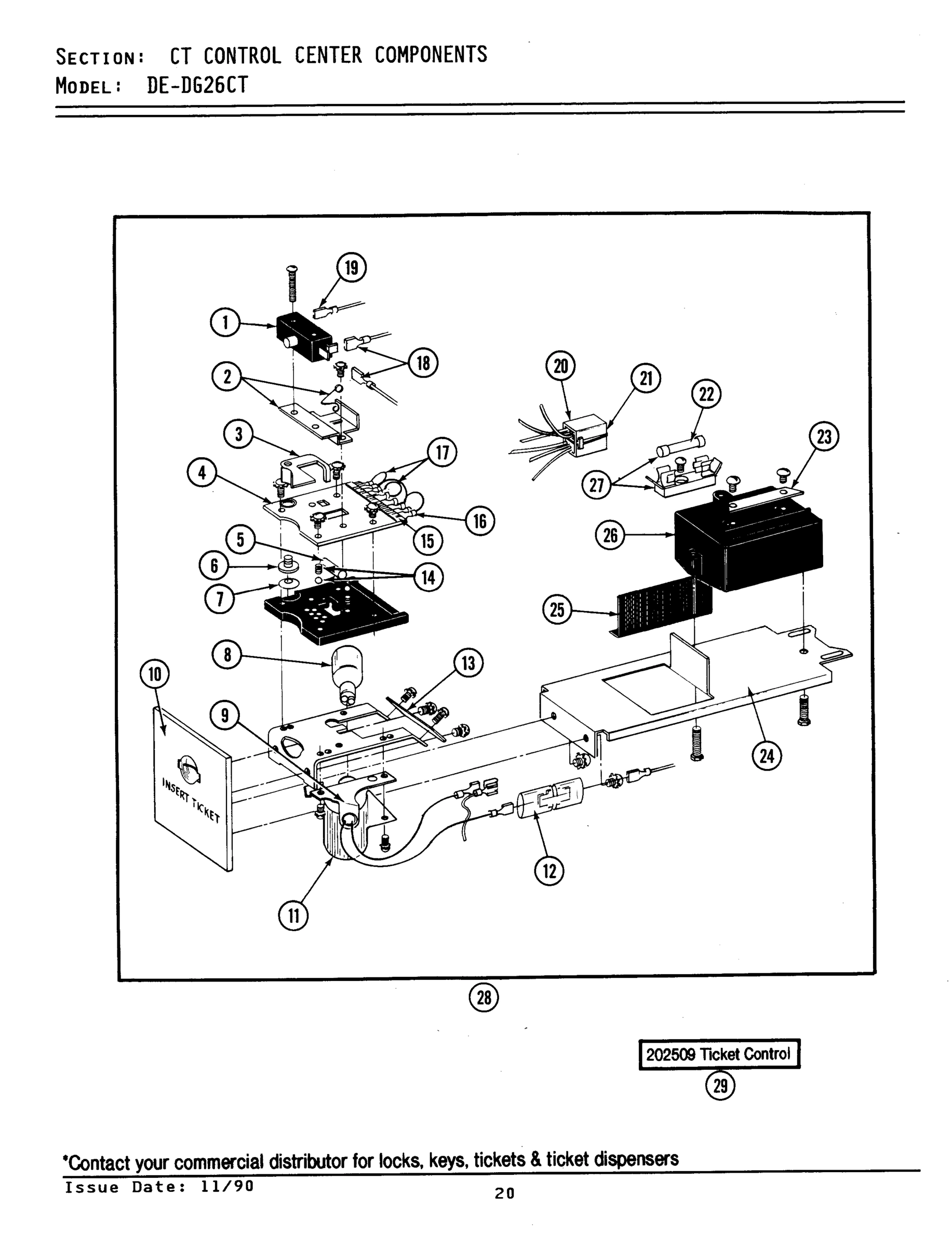 05 - CONTROL CENTER COMPONENTS - CT MODELS
