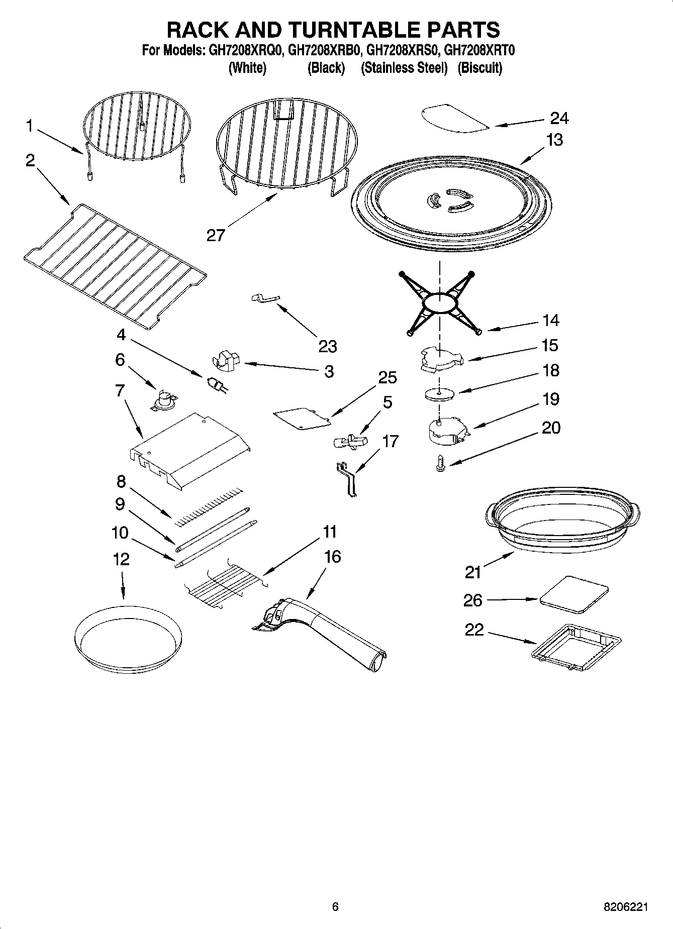 05 - RACK AND TURNTABLE PARTS