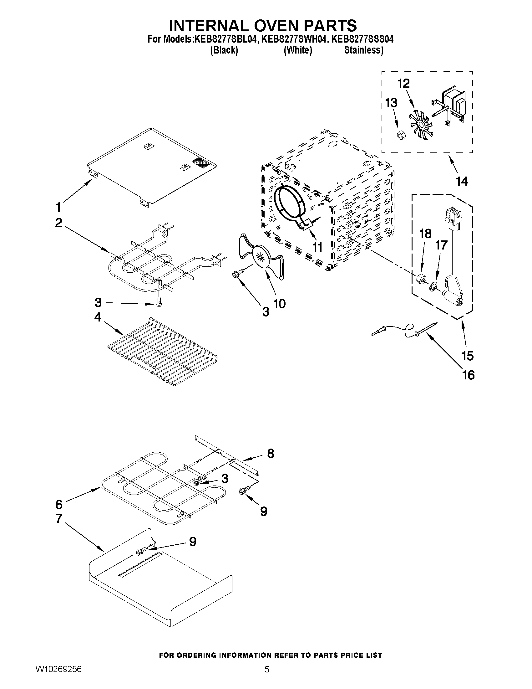 04 - INTERNAL OVEN PARTS