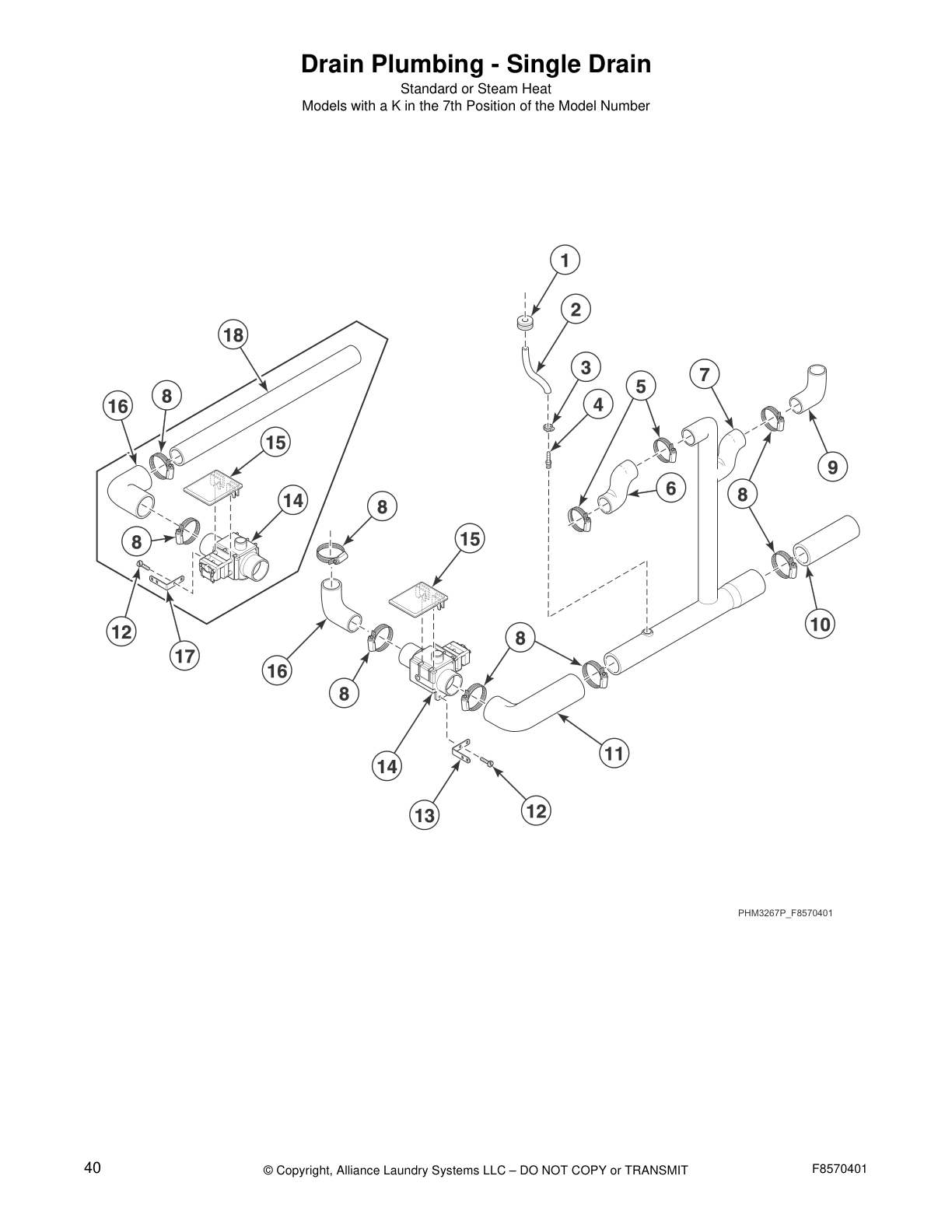 Drain Plumbing - Single Drain