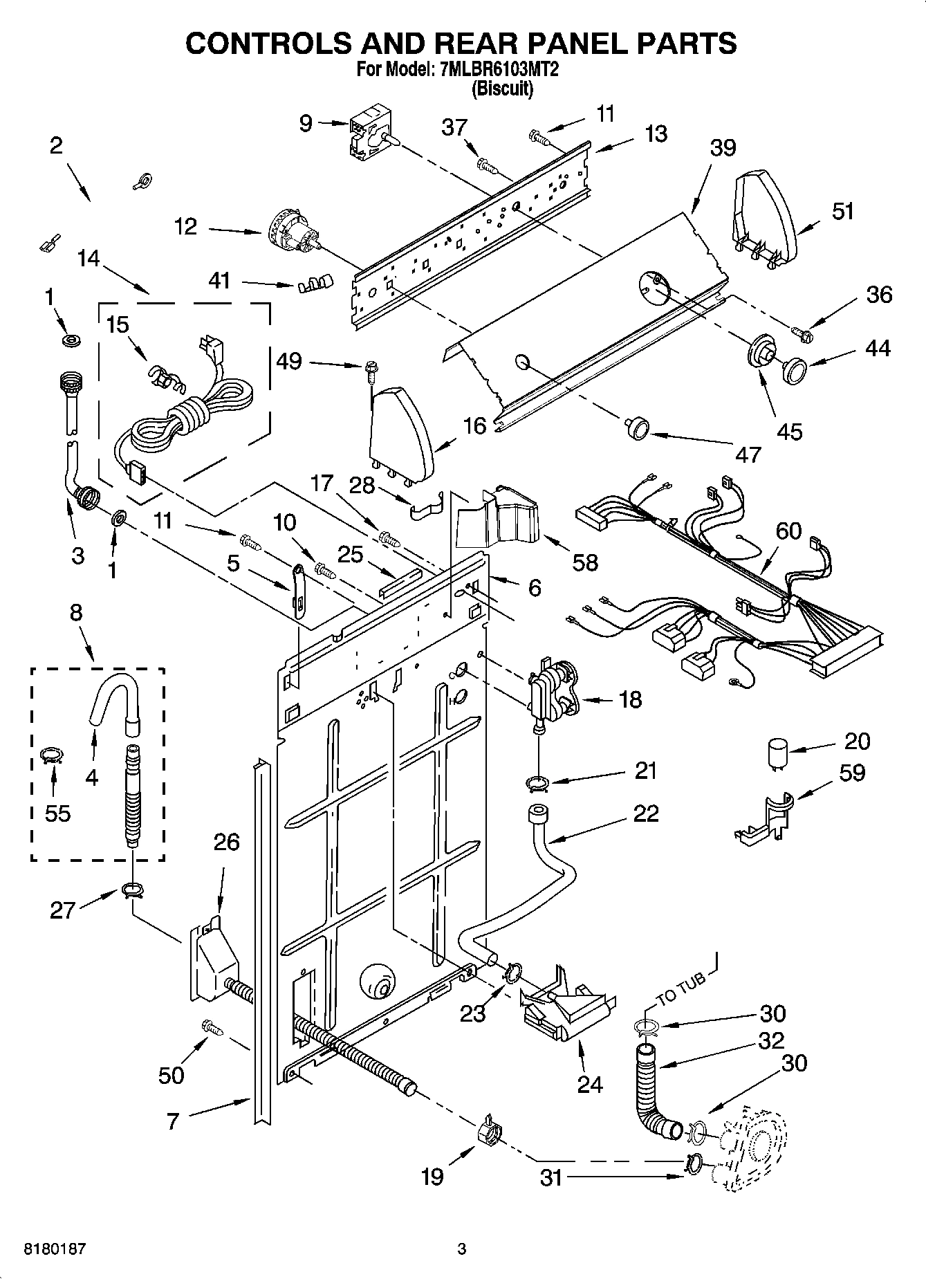 02 - CONTROLS AND REAR PANEL PARTS