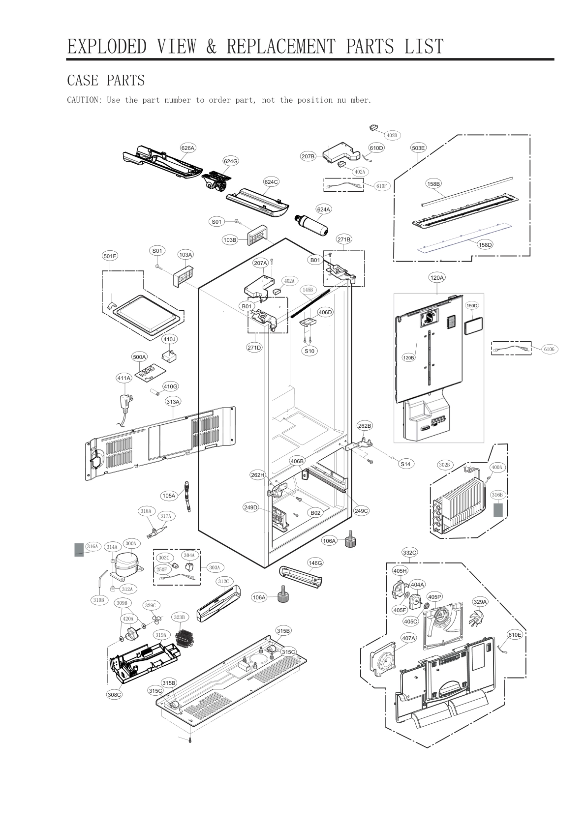 CASE PARTS