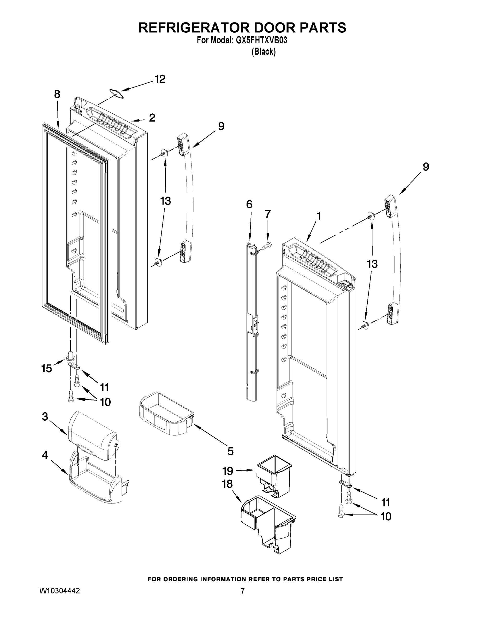 05 - REFRIGERATOR DOOR PARTS