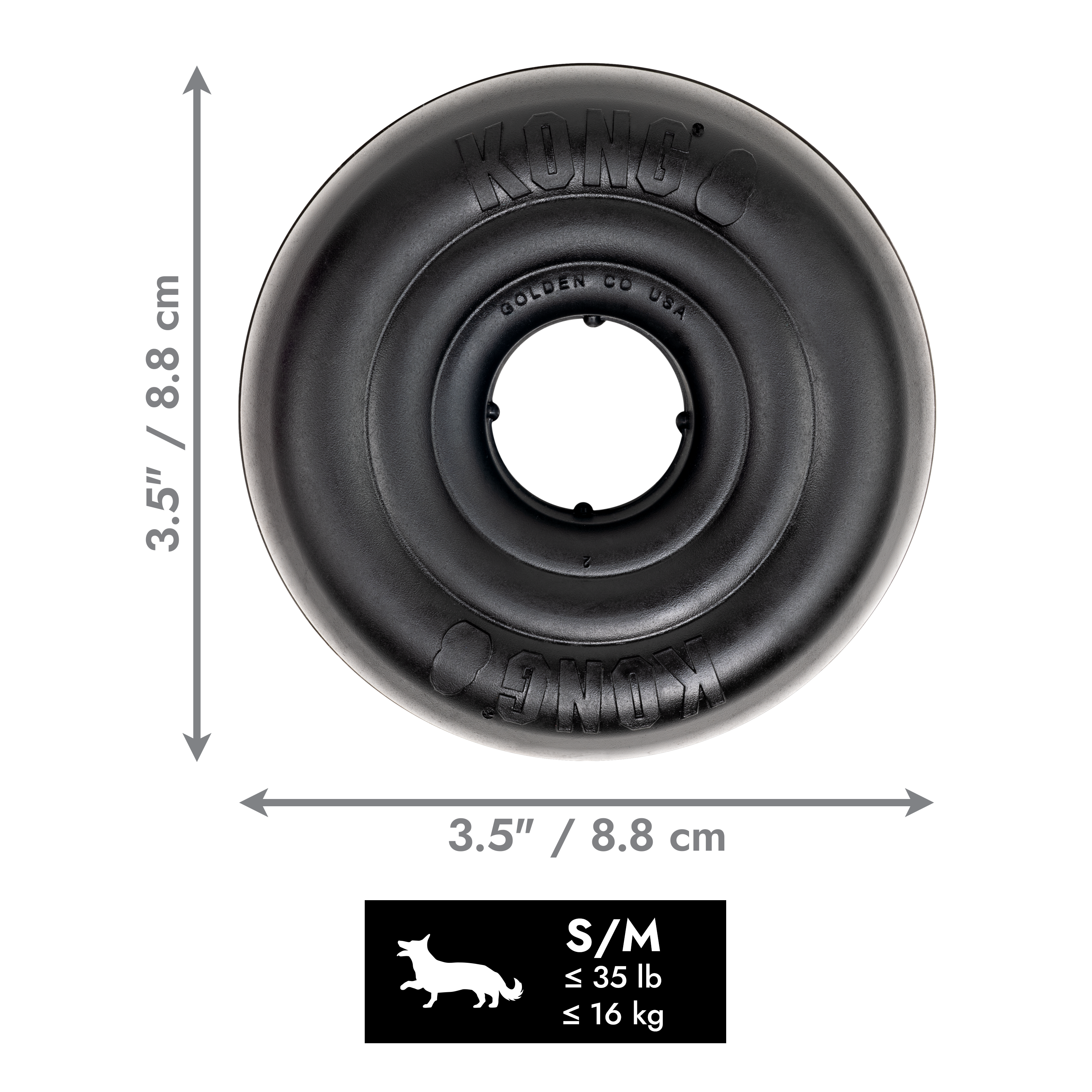 KONG Extreme Donut dimoffpack product image
