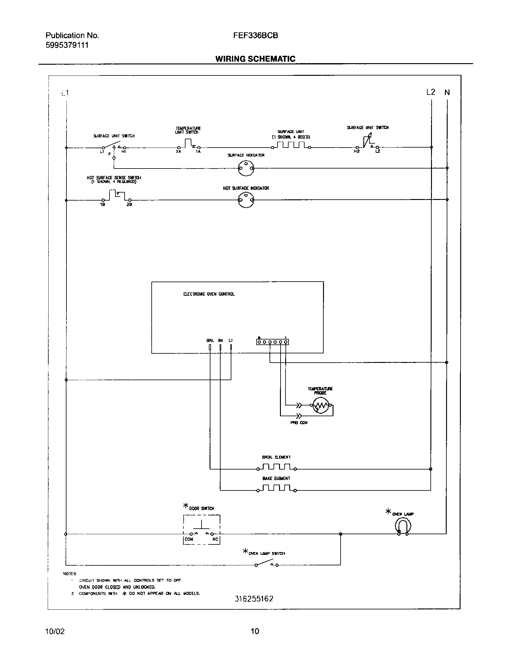 10 - WIRING SCHEMATIC
