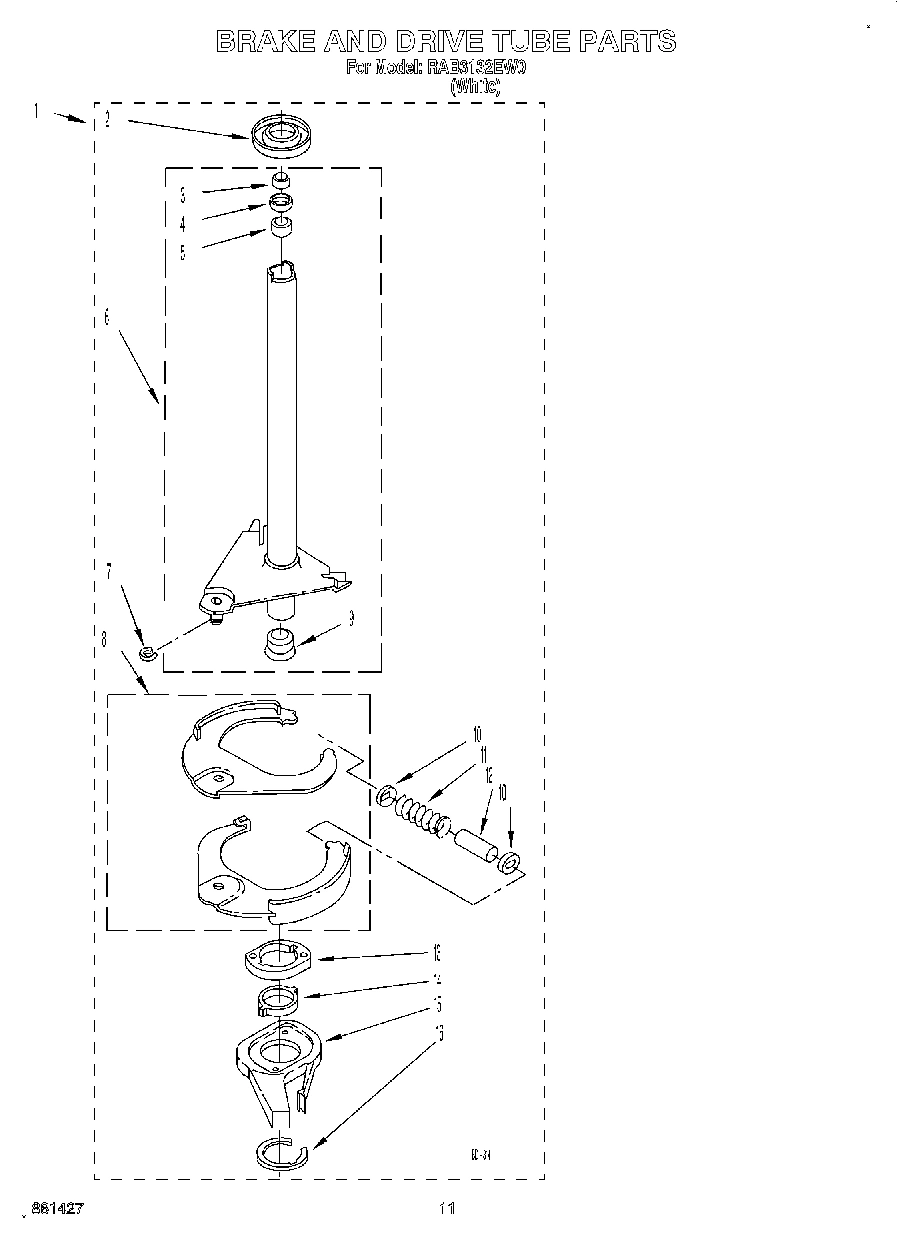 07 - BRAKE & DRIVE TUBE