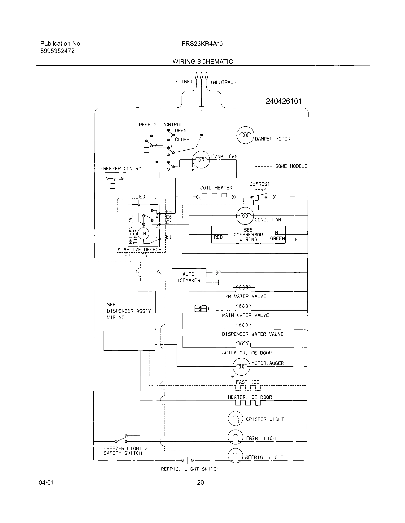 20 - WIRING SCHEMATIC