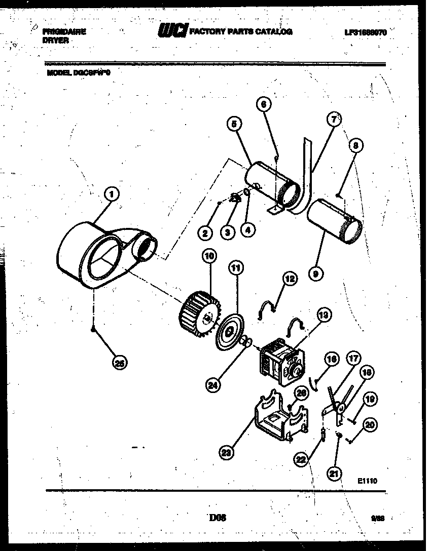 05 - MOTOR AND BLOWER PARTS